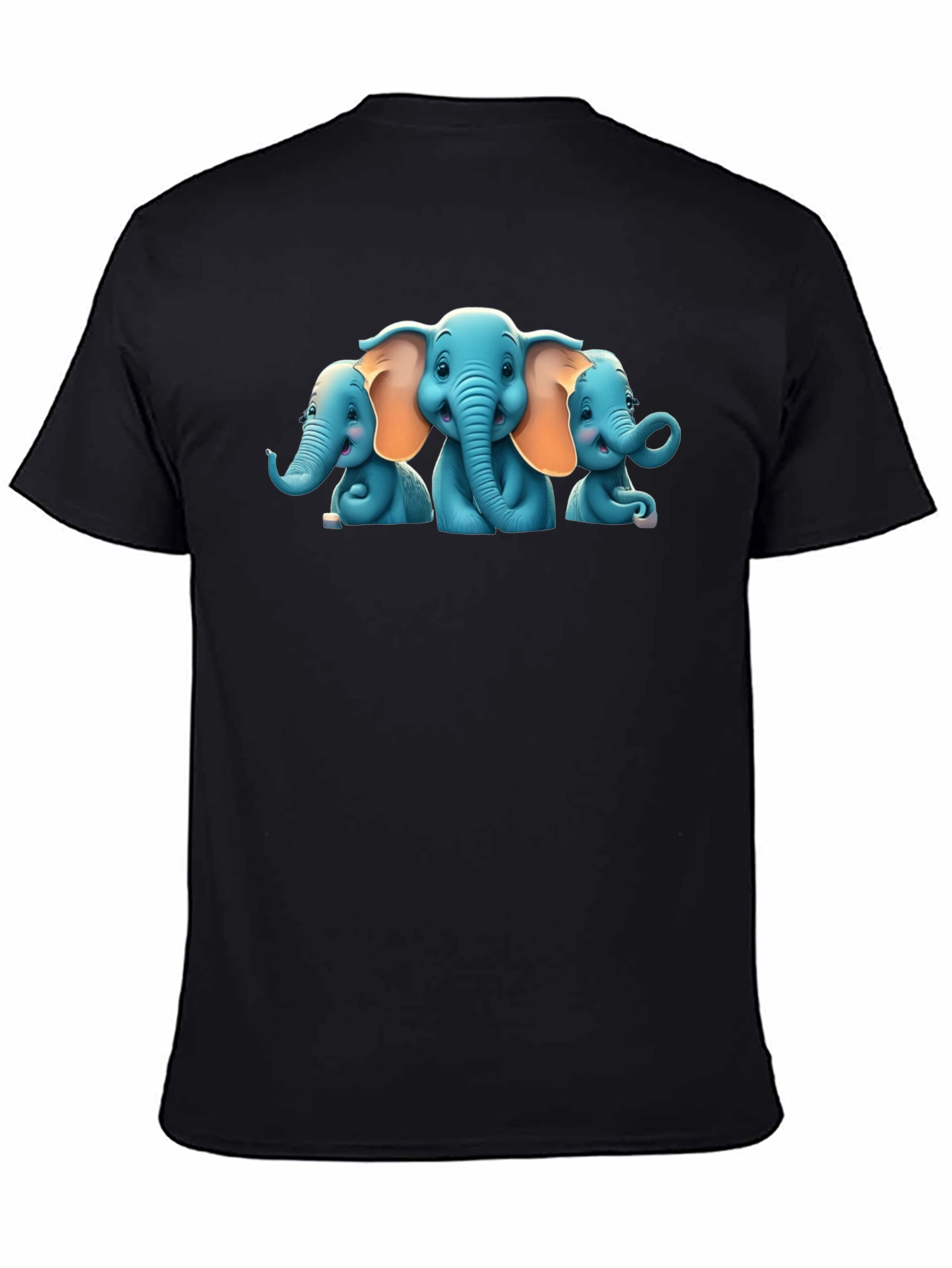 Cute Elephant Cartoon T-Shirt