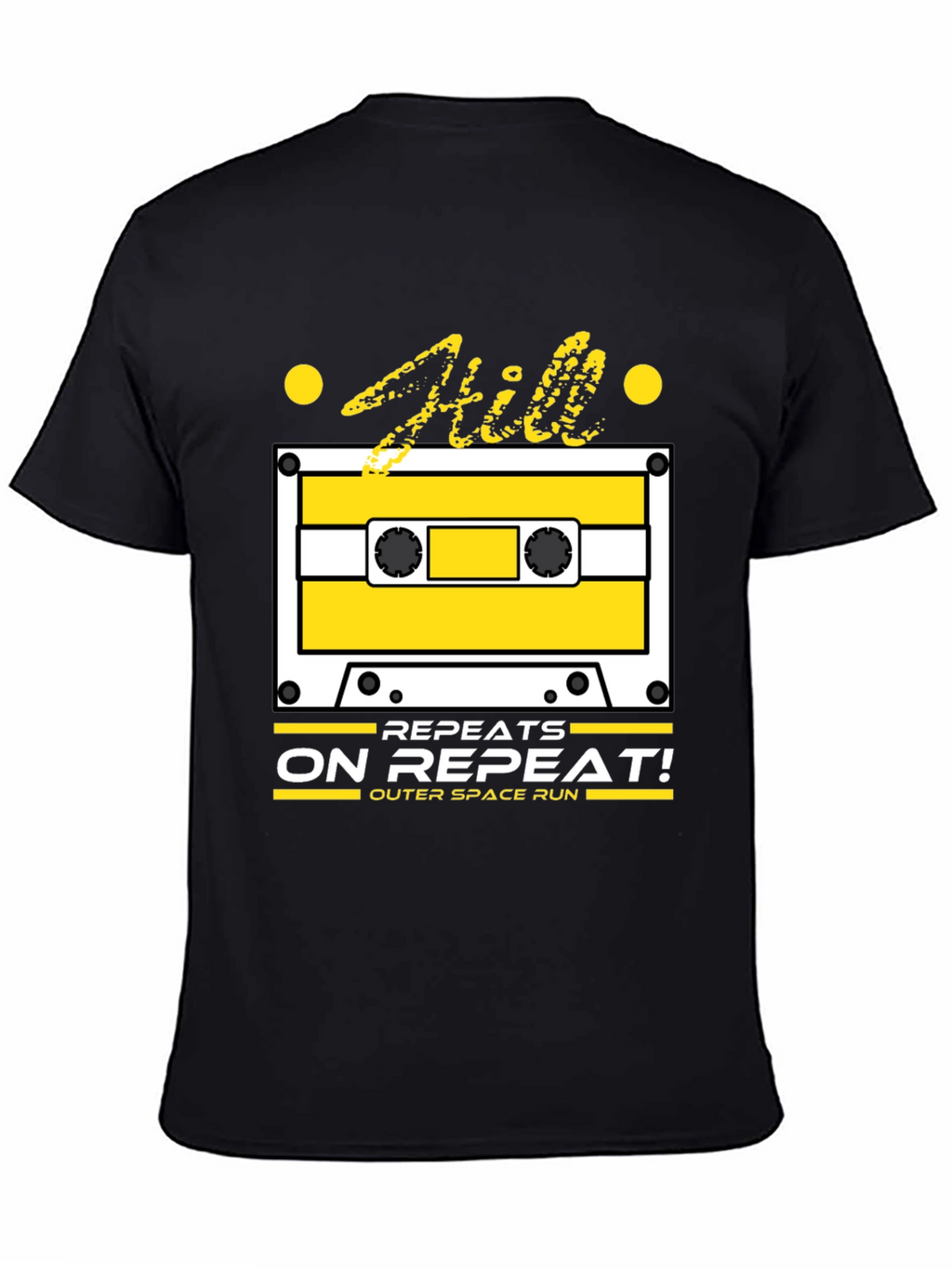 Repeats on Repeat T-Shirt - Cassette Tape Design