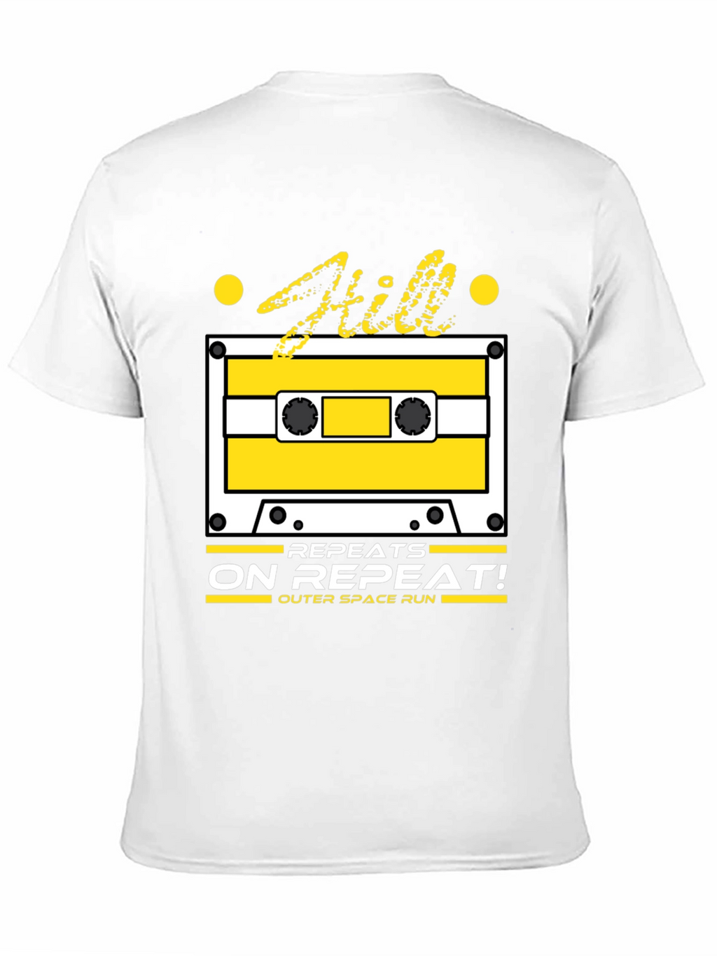 Repeats on Repeat T-Shirt - Cassette Tape Design