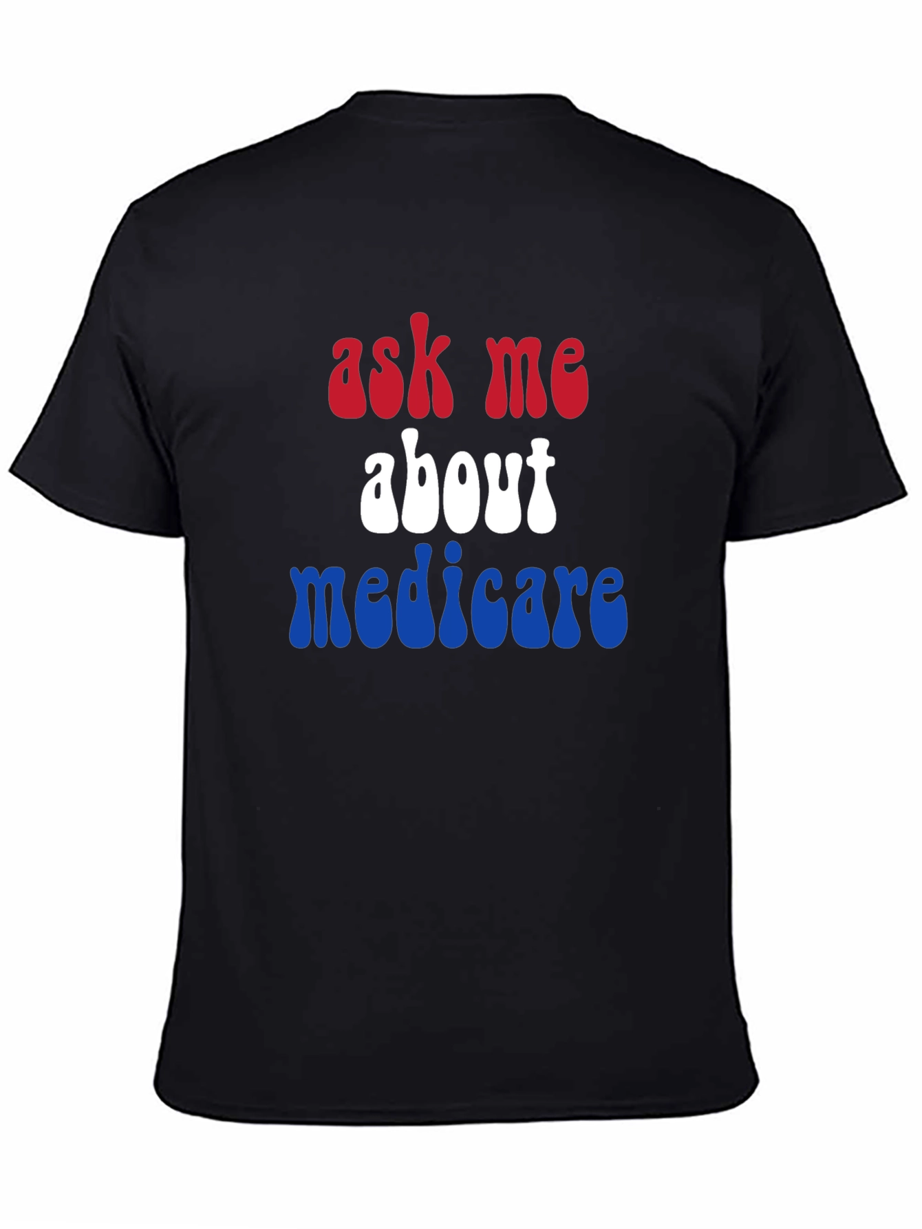 Ask Me About Medicare Patriotic T-Shirt