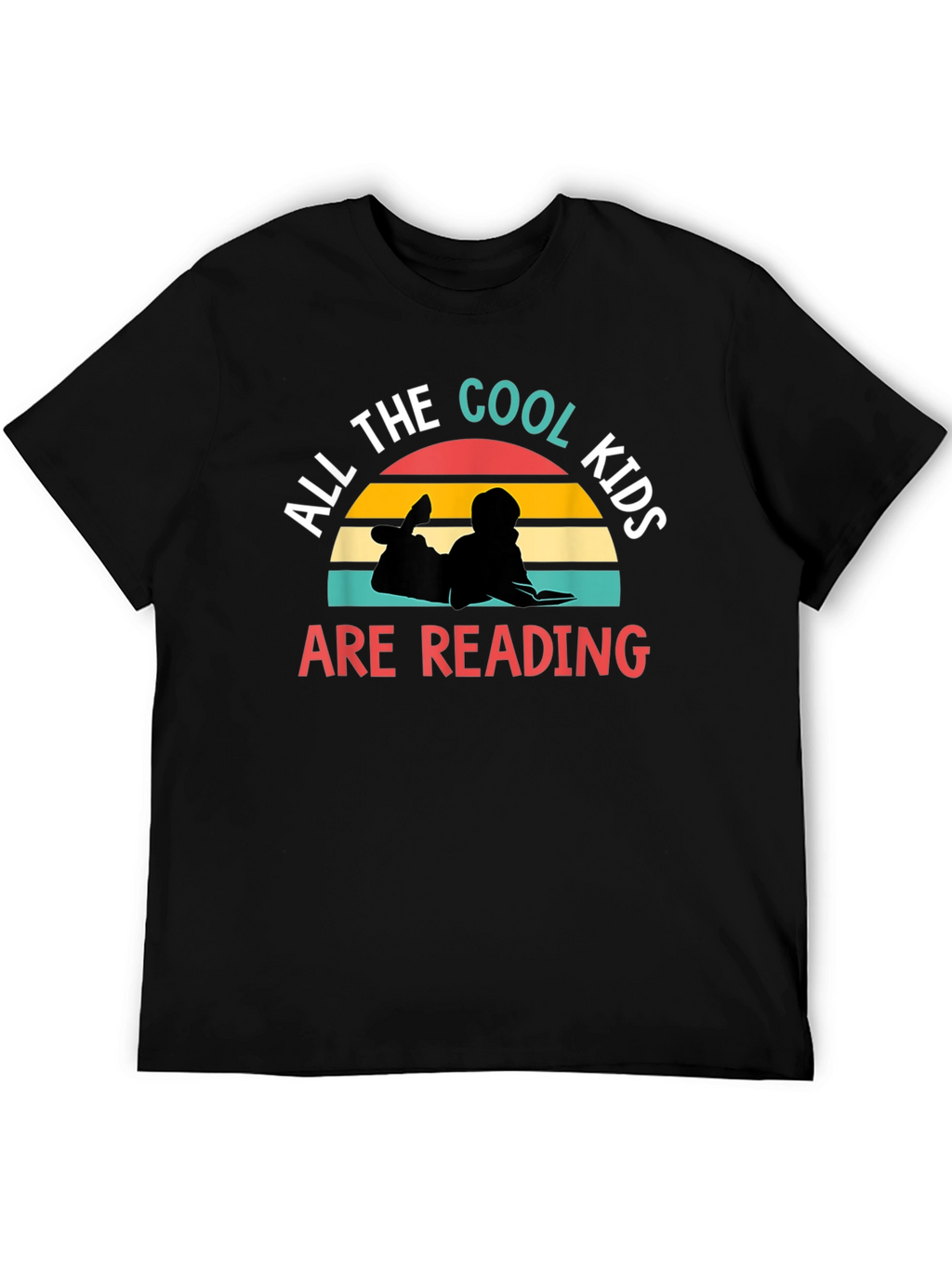 Cool Kids Reading Graphic T-Shirt