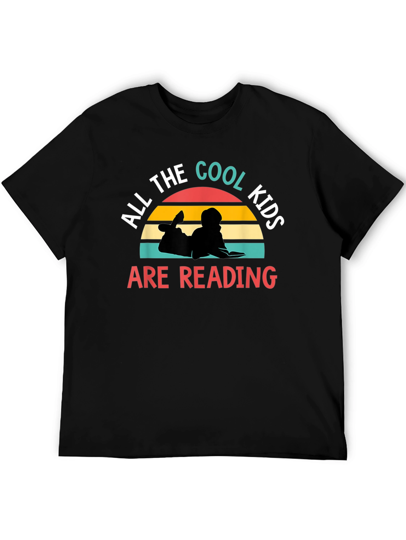 Cool Kids Reading Graphic T-Shirt