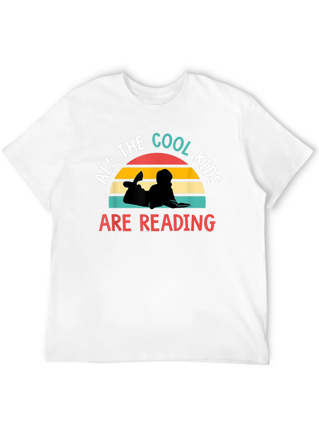 Cool Kids Reading Graphic T-Shirt