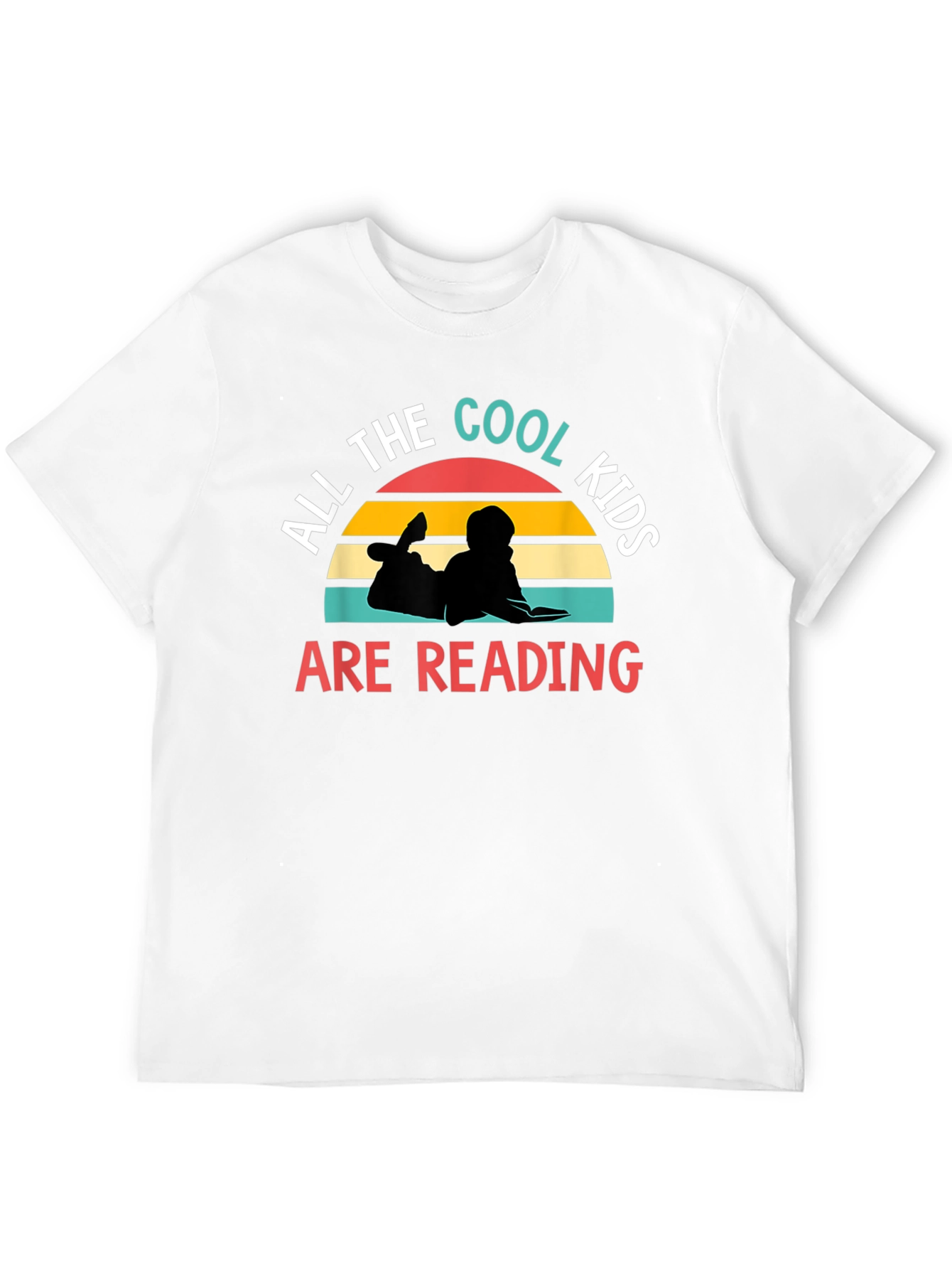 Cool Kids Reading Graphic T-Shirt
