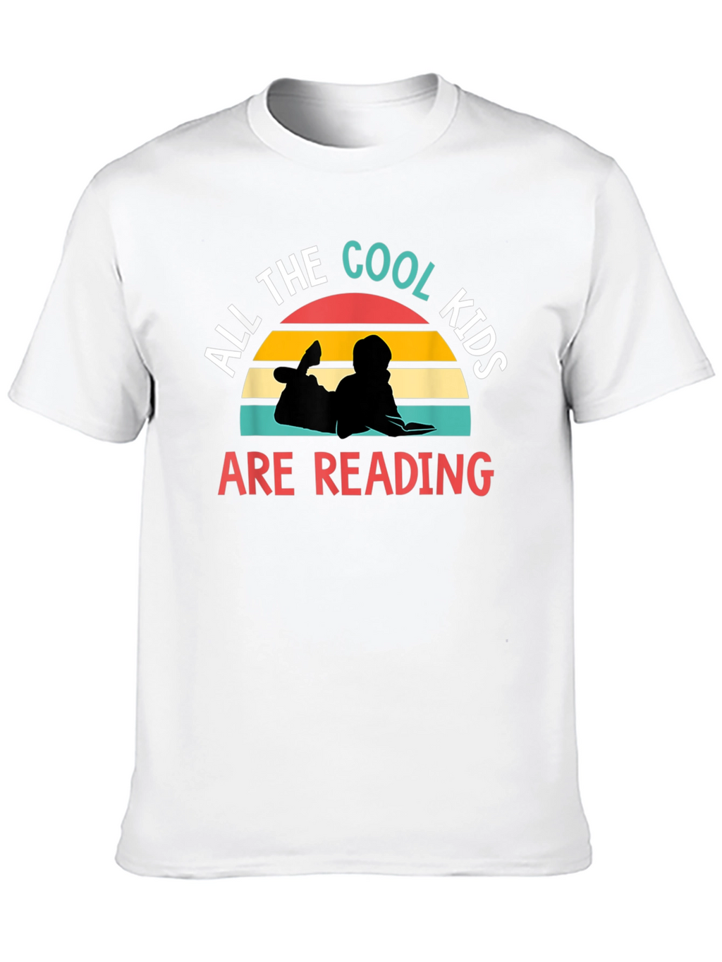 Cool Kids Reading Graphic T-Shirt