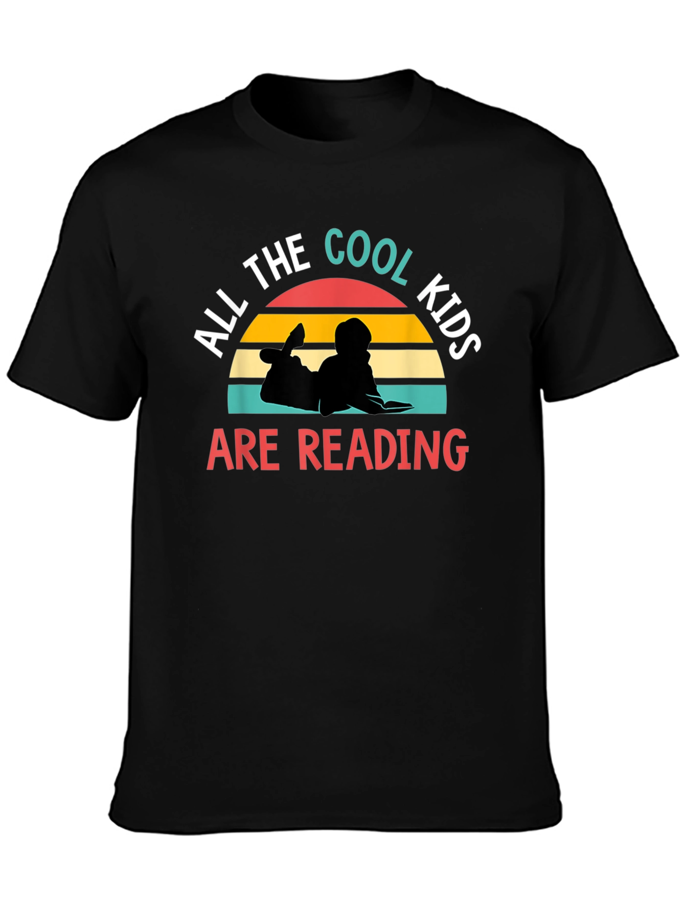 Cool Kids Reading Graphic T-Shirt