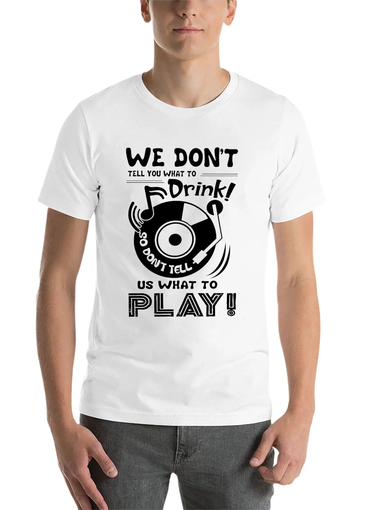 I'm A DJ Shirt Relaxed Everyday Tee – Lightweight And Durable Cotton