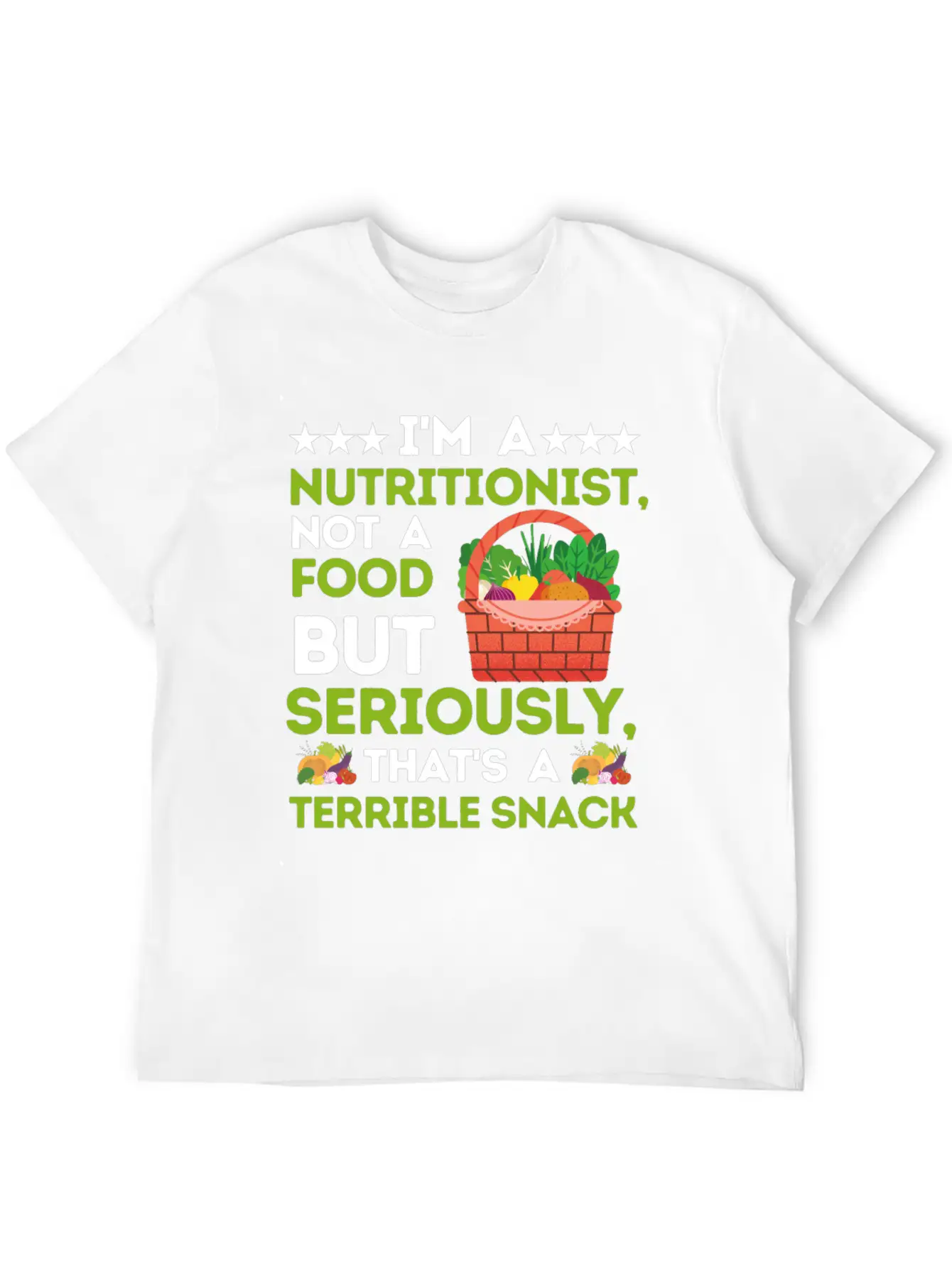 I'm A Nutritionist Not A Food Critic - Funny Diet Breathable Soft Cotton T-Shirt – Timeless Casual Look