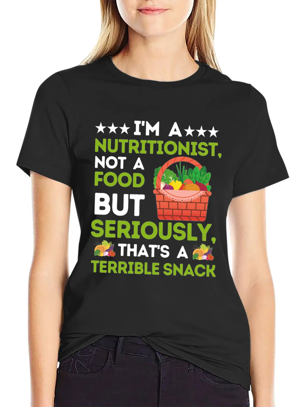 I'm A Nutritionist Not A Food Critic - Funny Diet Breathable Soft Cotton T-Shirt – Timeless Casual Look