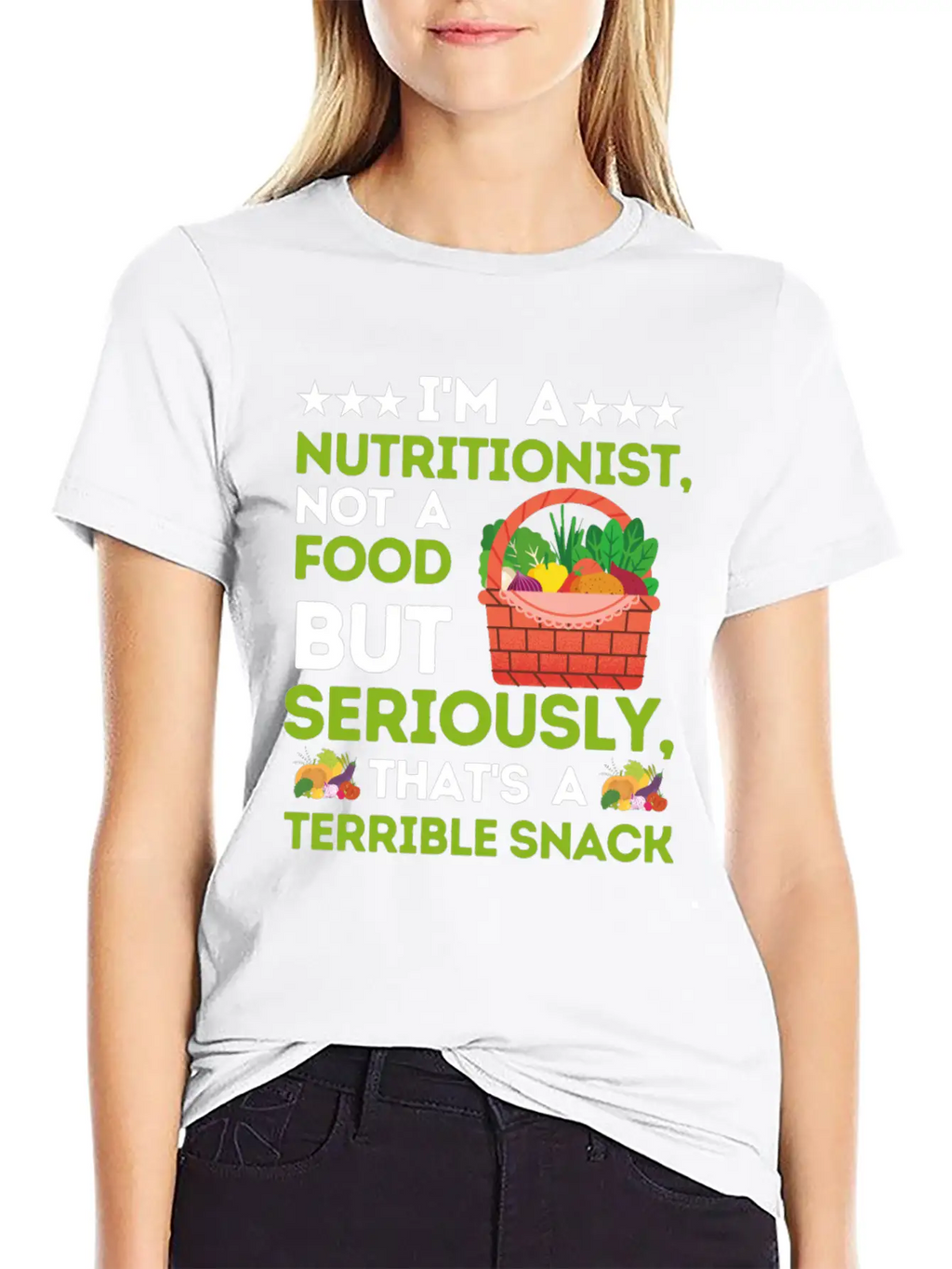I'm A Nutritionist Not A Food Critic - Funny Diet Breathable Soft Cotton T-Shirt – Timeless Casual Look