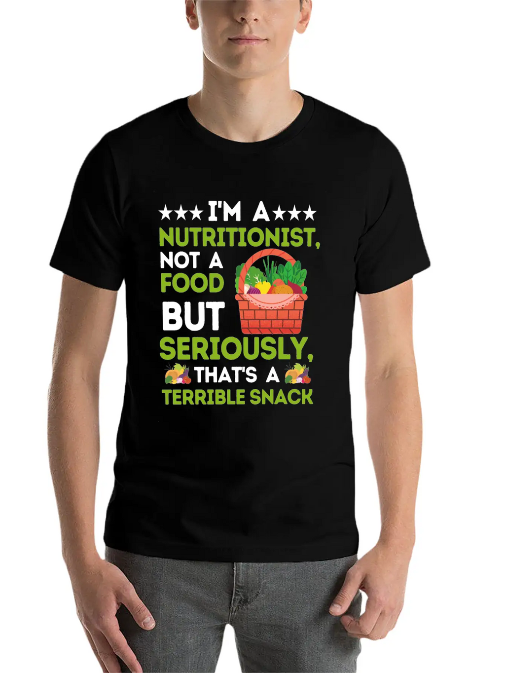 I'm A Nutritionist Not A Food Critic - Funny Diet Breathable Soft Cotton T-Shirt – Timeless Casual Look