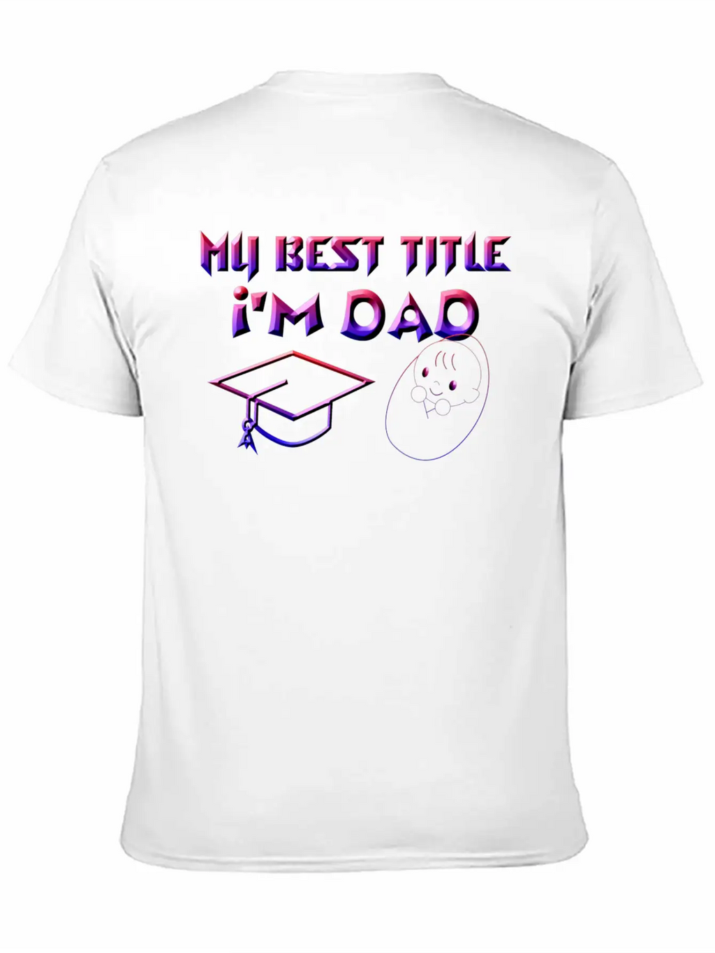 I'm Dad With Proud Essential Cotton Tee For Daily Outfits – Unisex Style