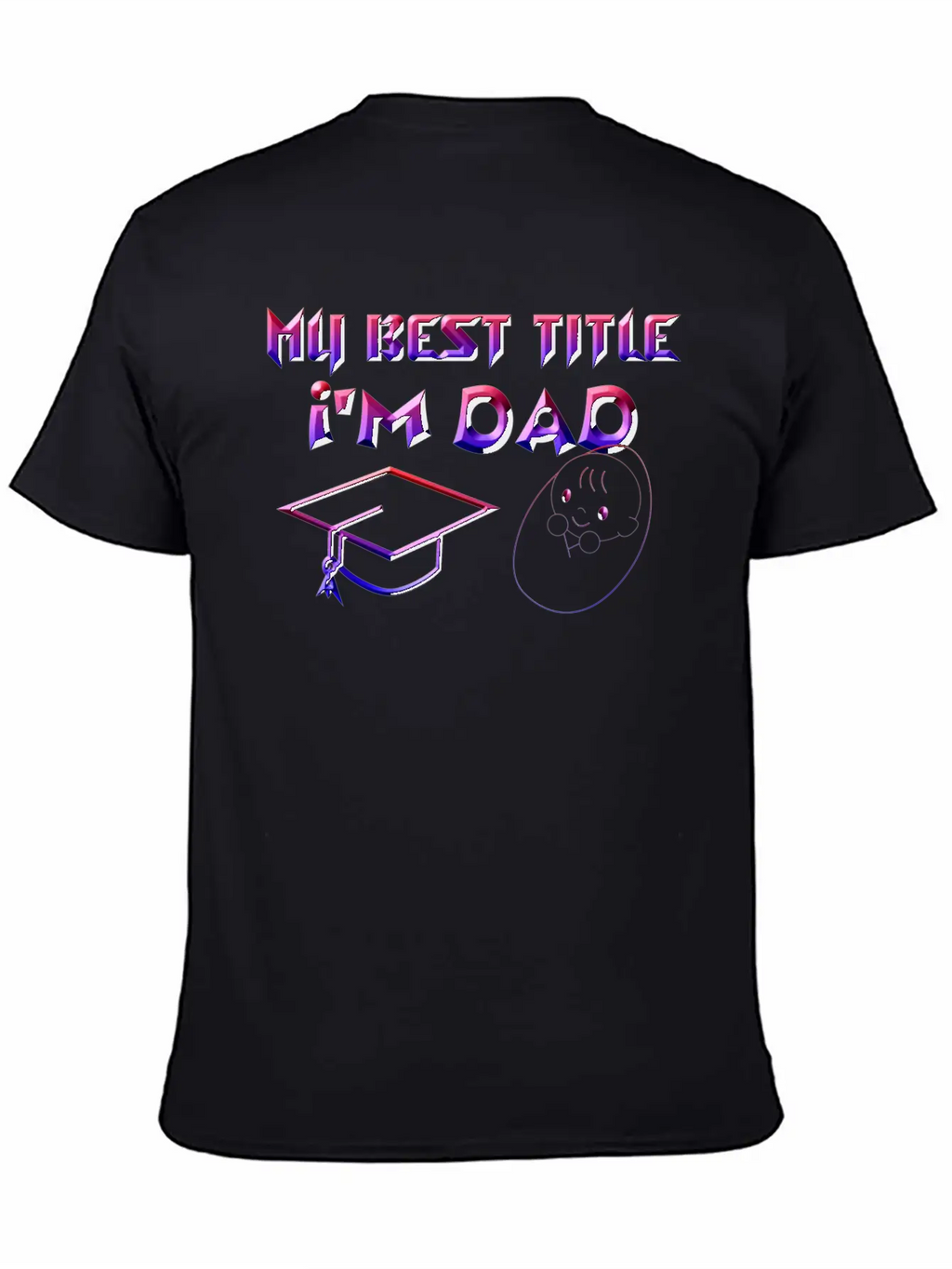 I'm Dad With Proud Essential Cotton Tee For Daily Outfits – Unisex Style