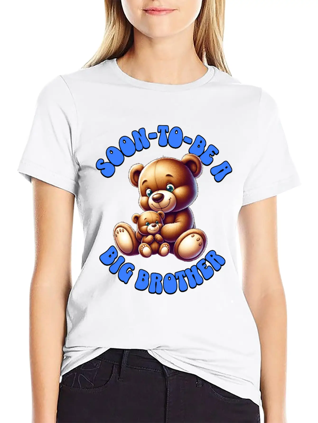 I'm Going To Be A Big Brother Cute Teddy Bears, Essential Cotton Tee For Daily Outfits – Unisex Style