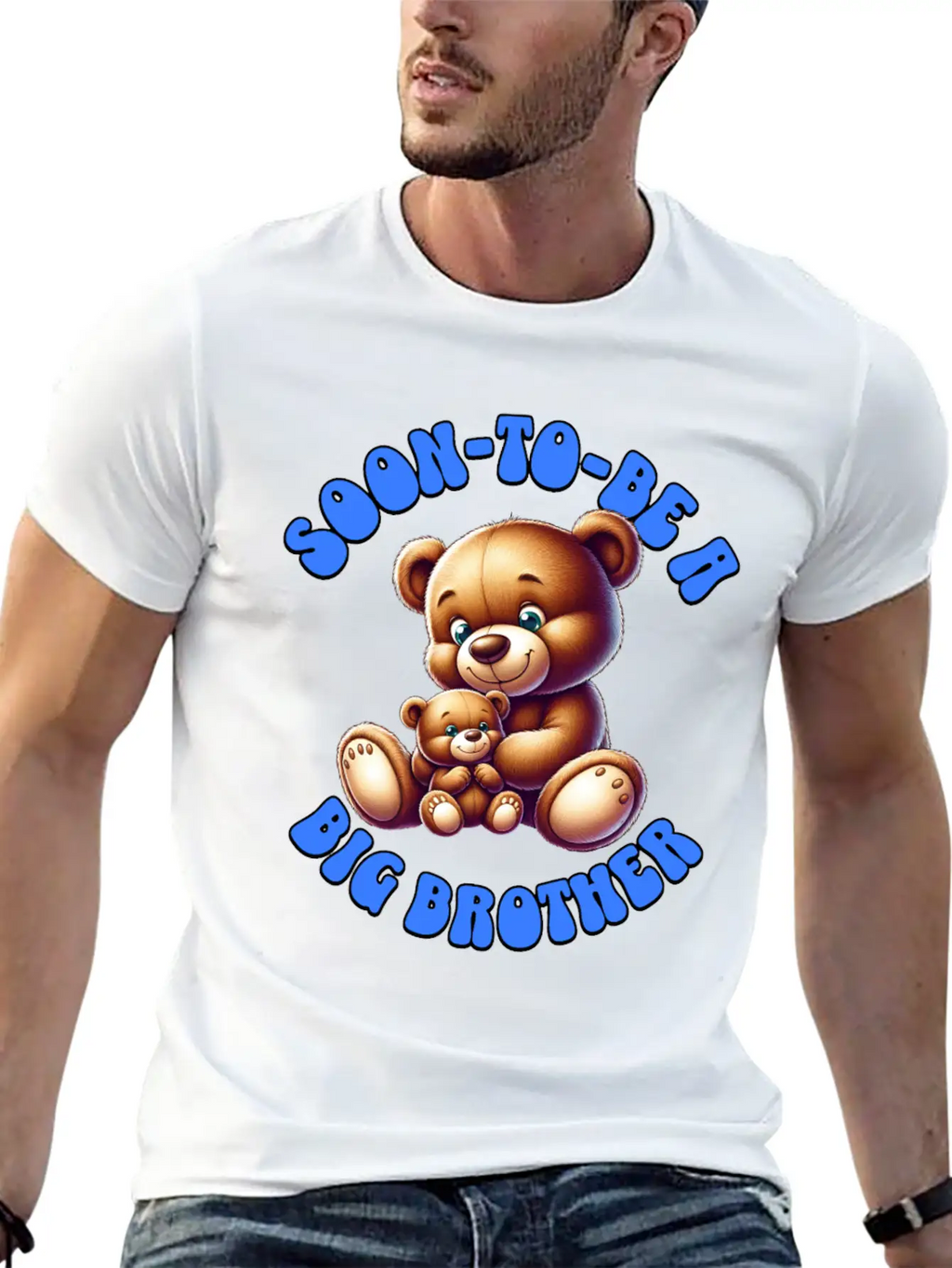 I'm Going To Be A Big Brother Cute Teddy Bears, Essential Cotton Tee For Daily Outfits – Unisex Style