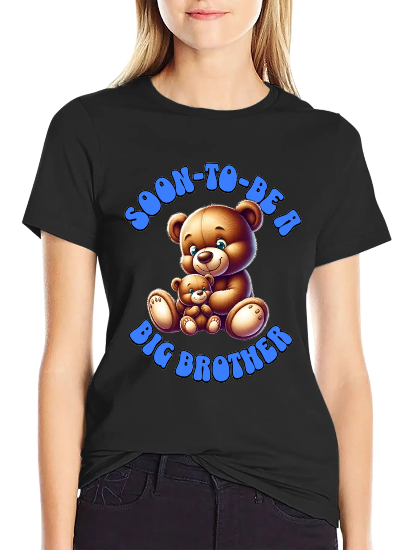 I'm Going To Be A Big Brother Cute Teddy Bears, Essential Cotton Tee For Daily Outfits – Unisex Style