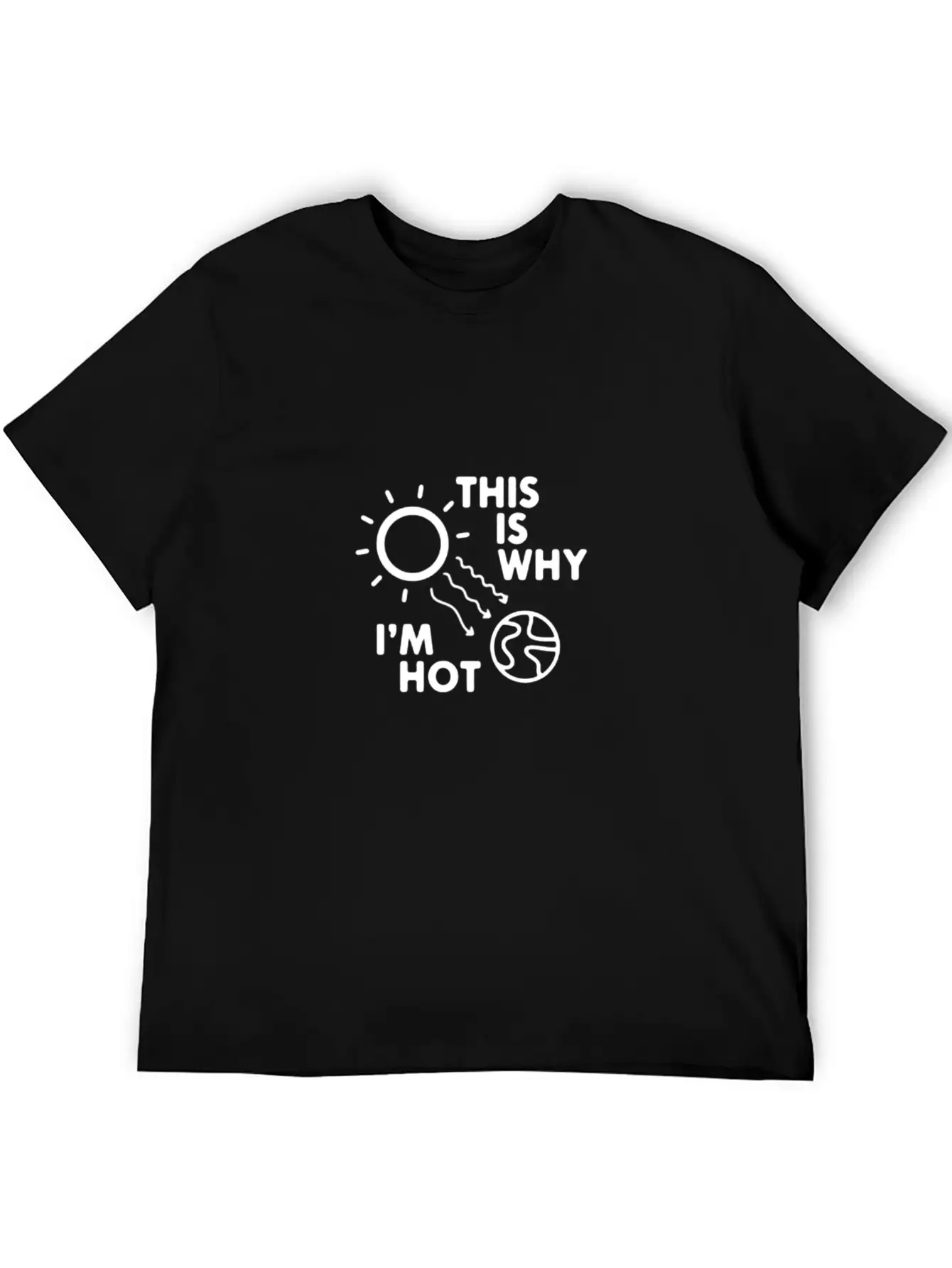 I'm Hot Classic Cotton Tee – Unisex Comfort For Any Season