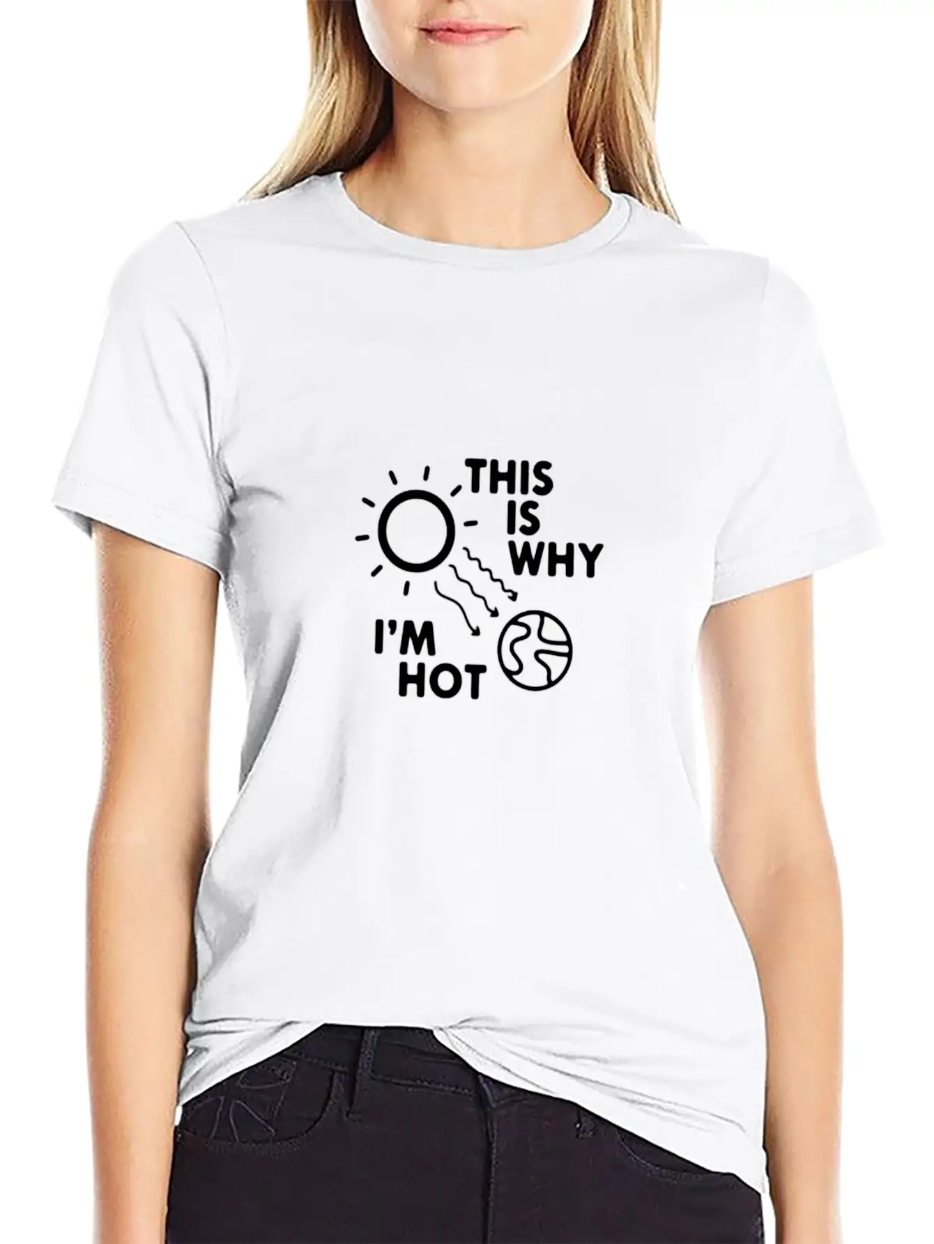 I'm Hot Classic Cotton Tee – Unisex Comfort For Any Season