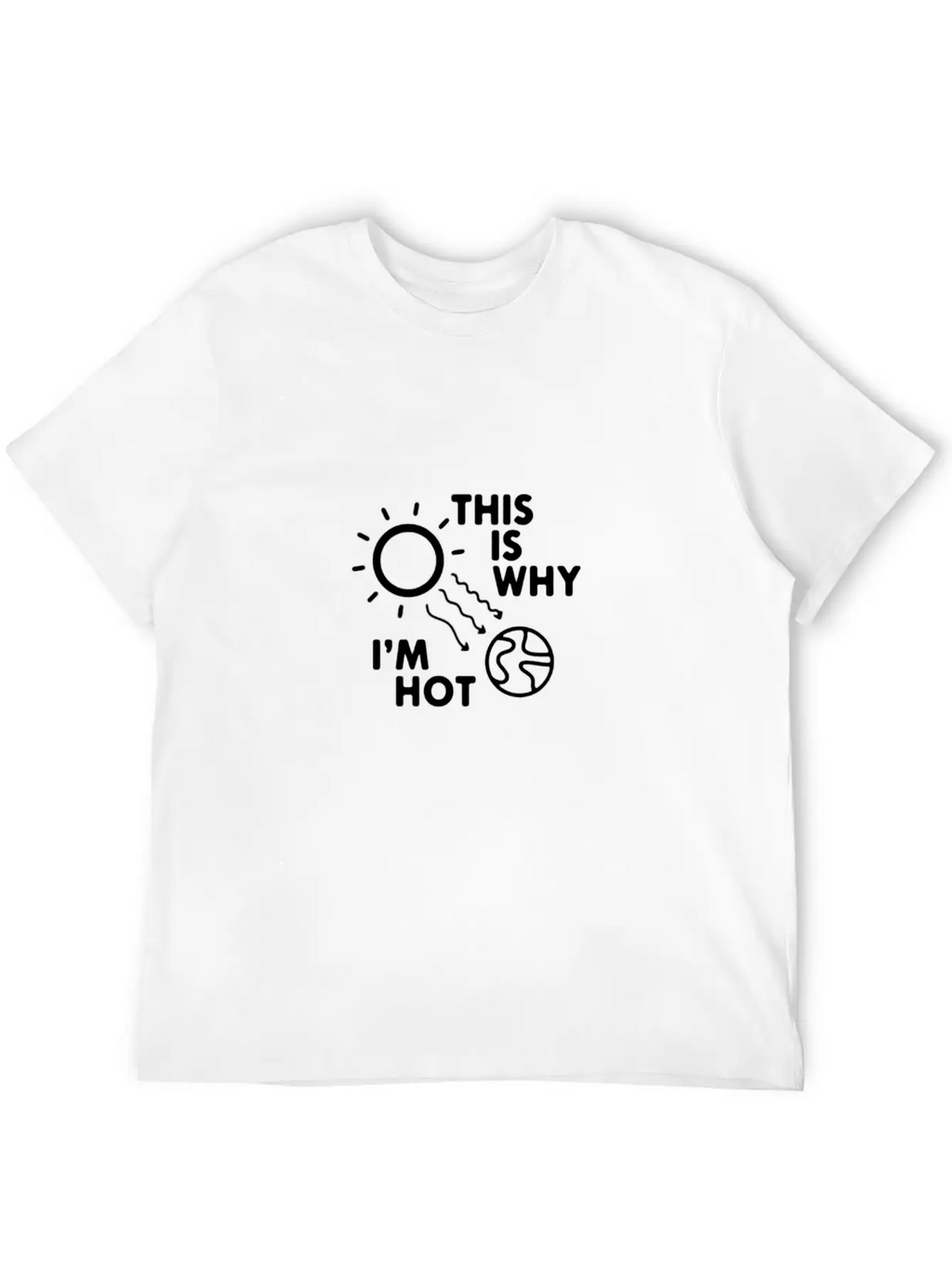 I'm Hot Classic Cotton Tee – Unisex Comfort For Any Season