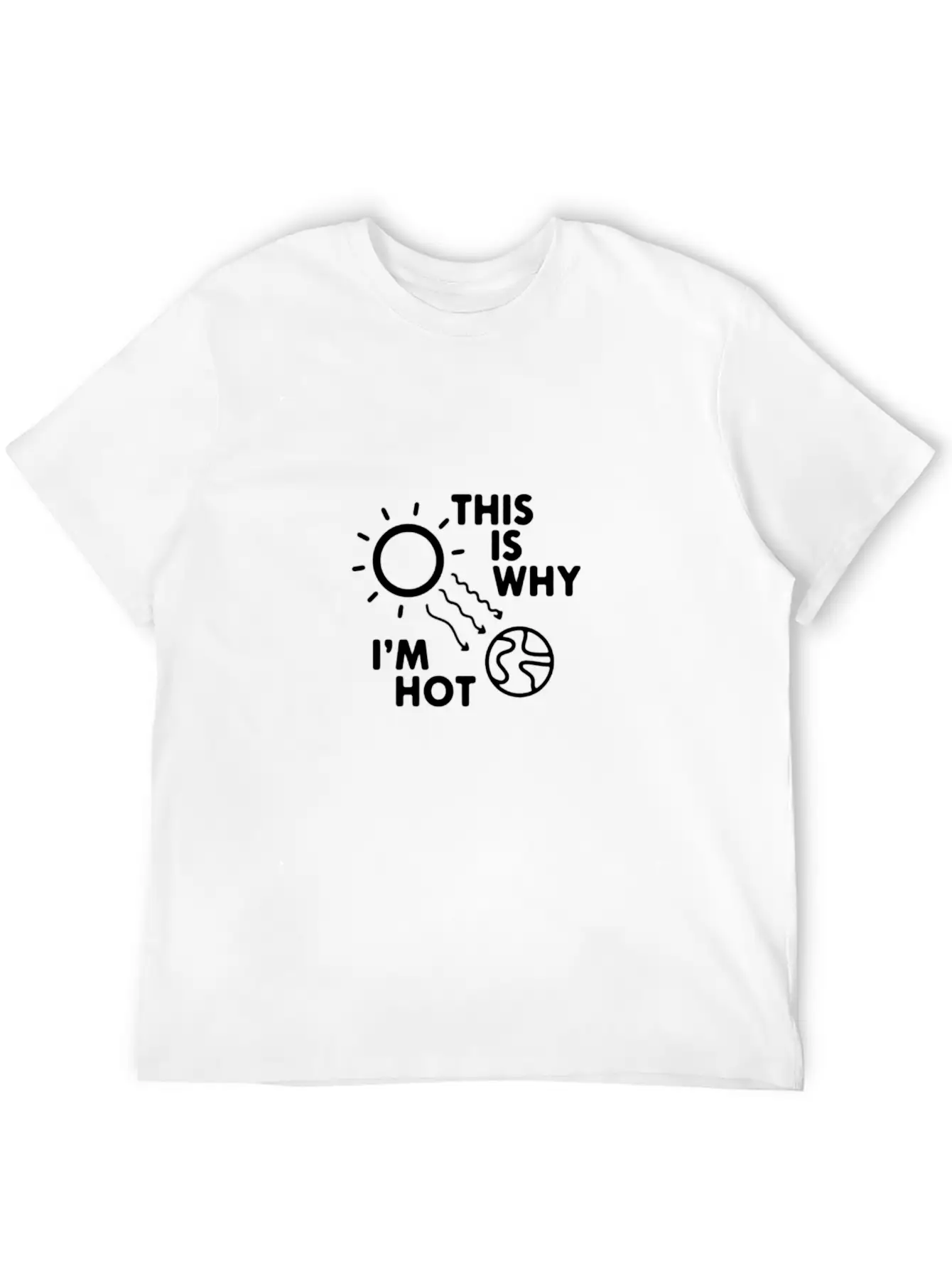 I'm Hot Classic Cotton Tee – Unisex Comfort For Any Season