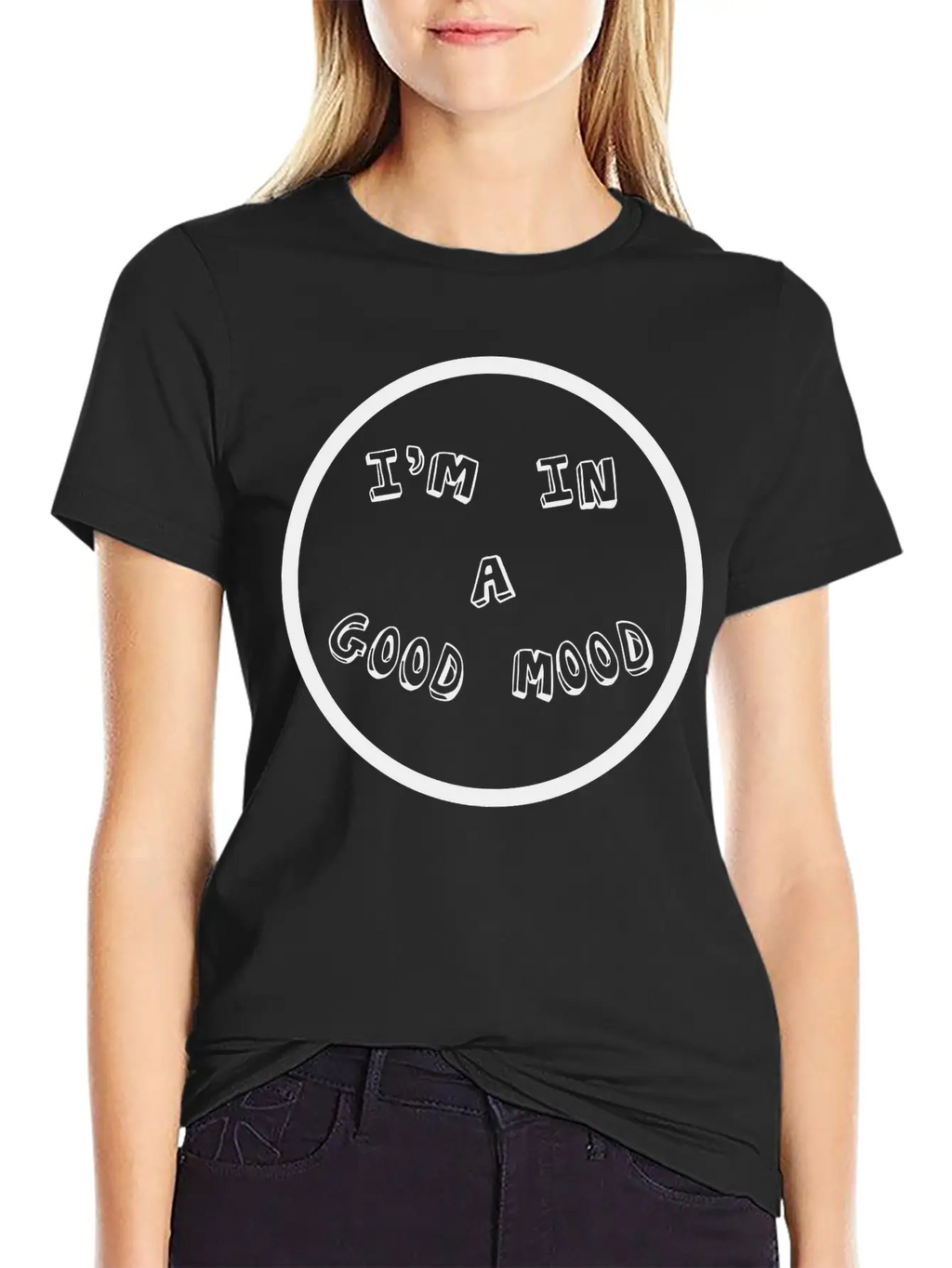 I'm In A Good Mood Unisex Casual T-Shirt – Clean Design For Daily Comfort