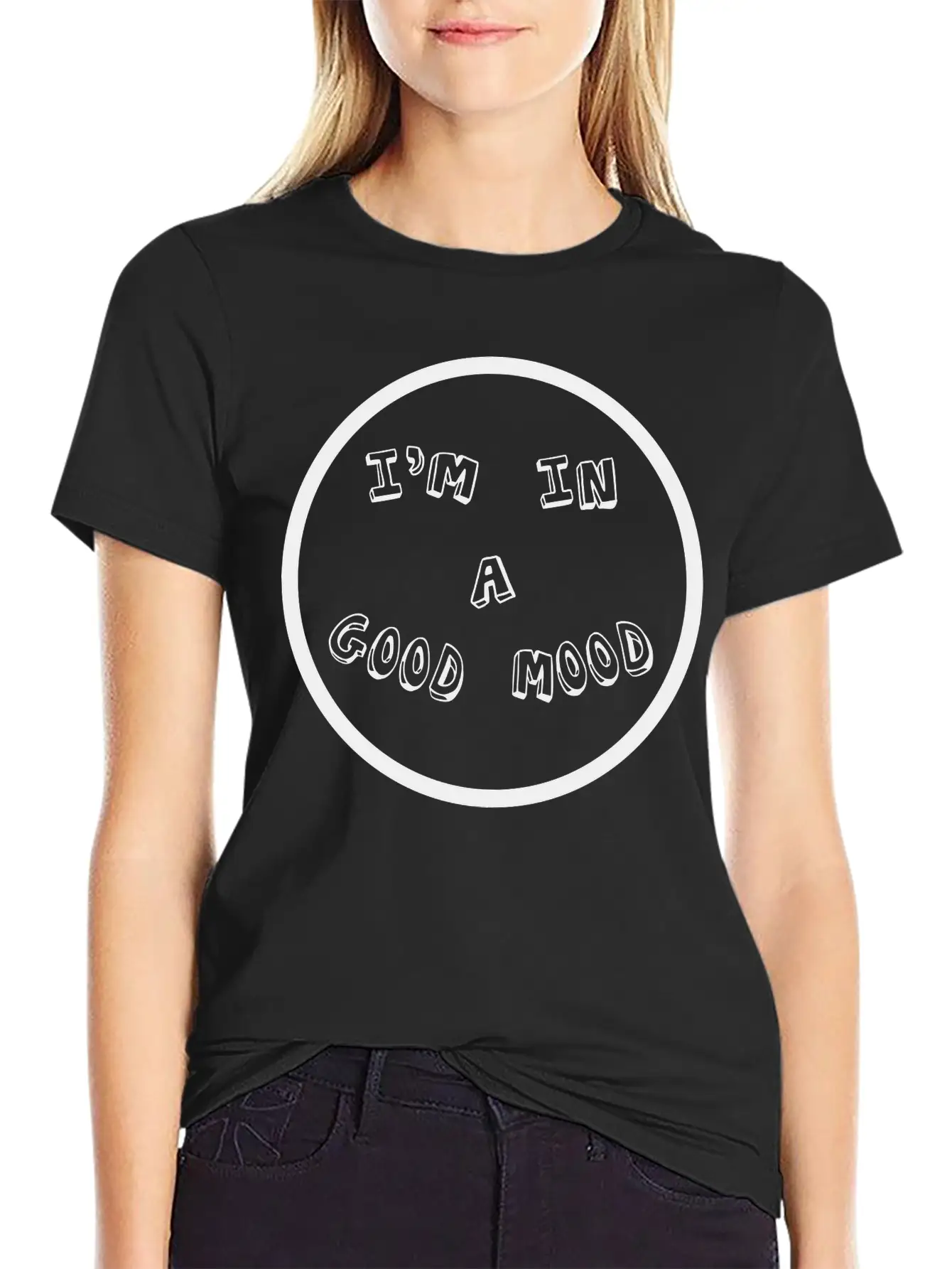 I'm In A Good Mood Unisex Casual T-Shirt – Clean Design For Daily Comfort