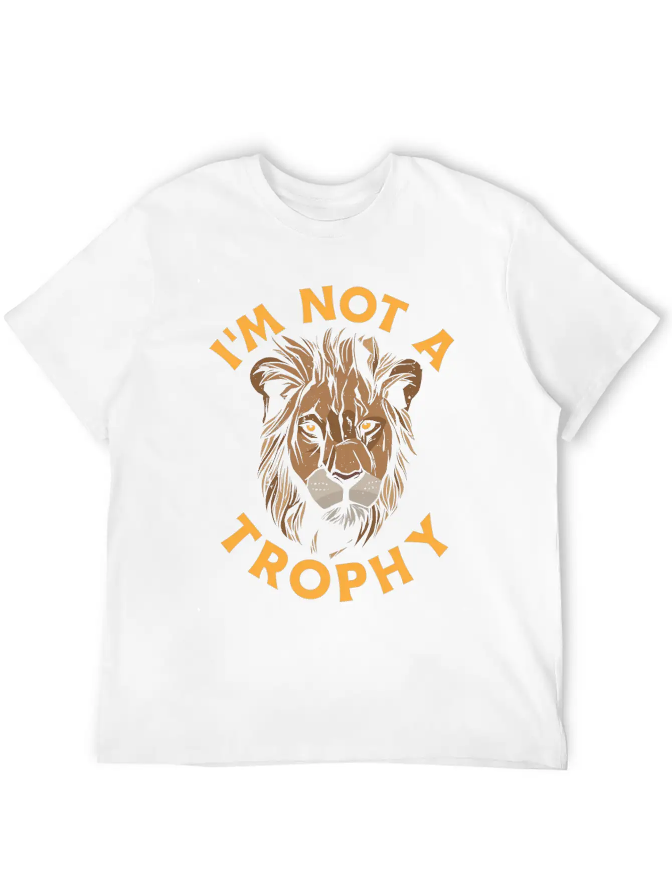 I'm Not A Trophy Classic Cotton Tee – Unisex Comfort For Any Season