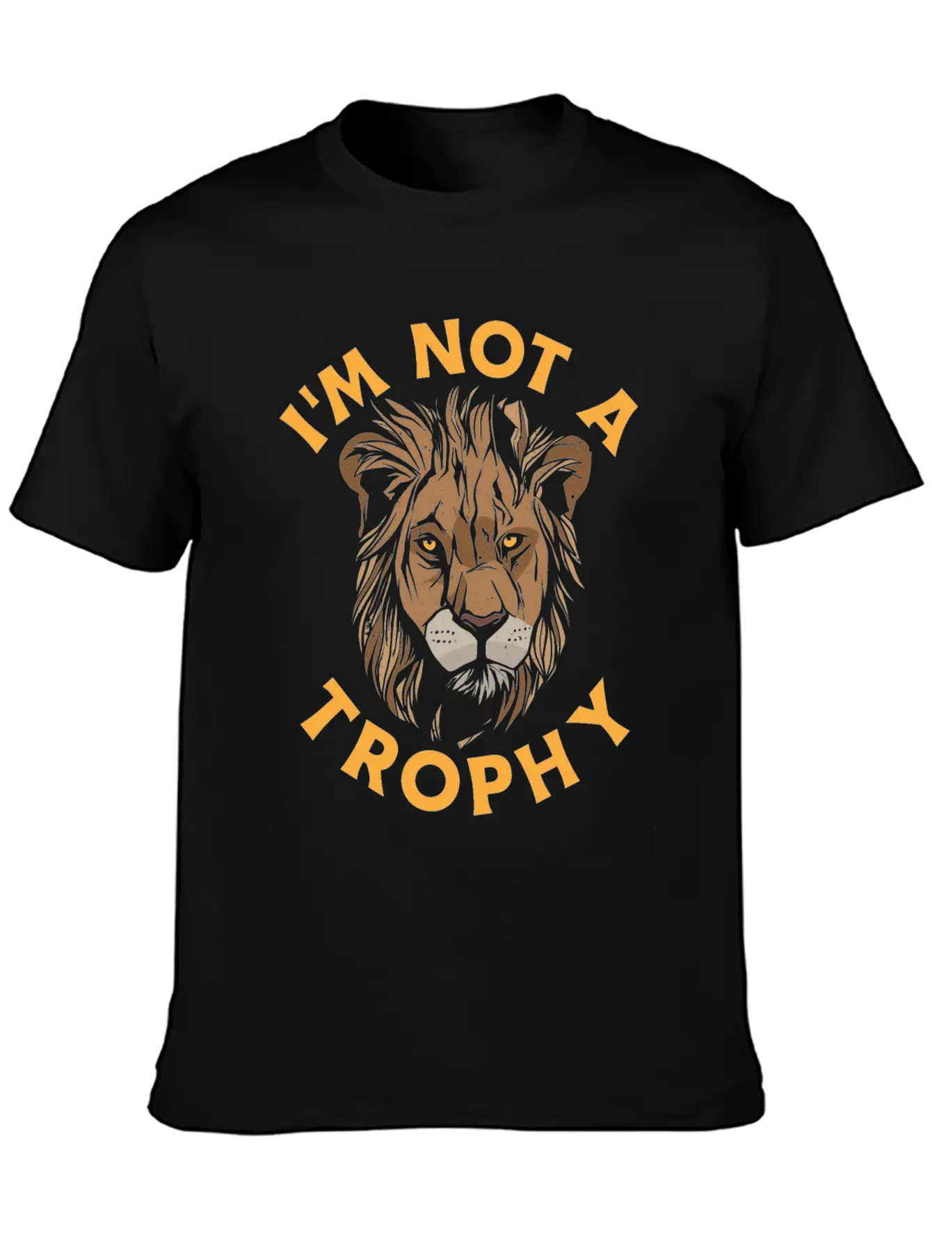 I'm Not A Trophy Classic Cotton Tee – Unisex Comfort For Any Season