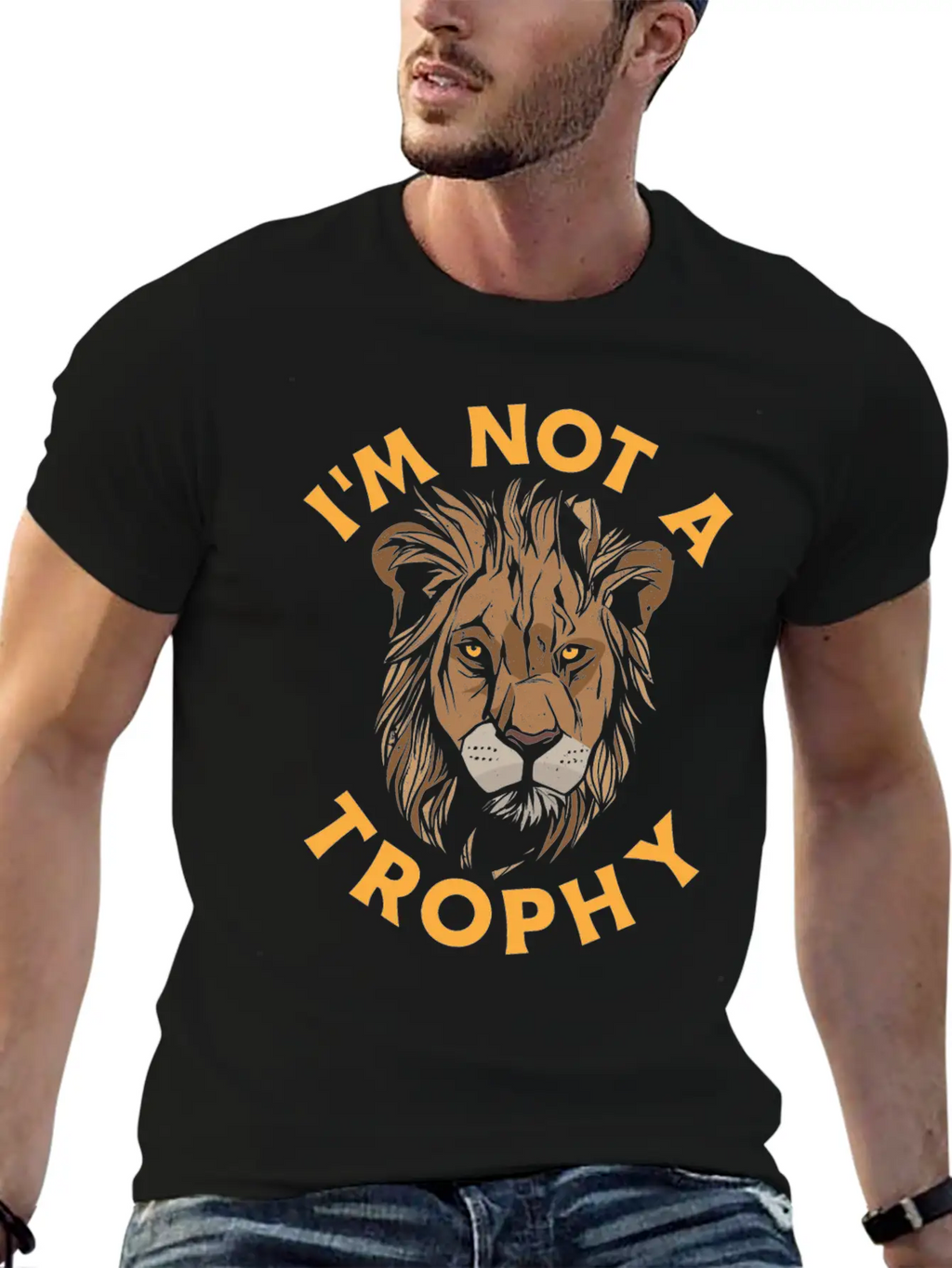 I'm Not A Trophy Classic Cotton Tee – Unisex Comfort For Any Season