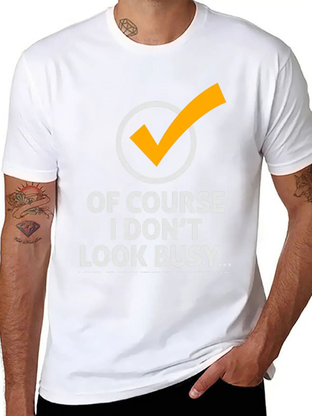 I'm Not Busy, Because I'm Efficient! Stylish Everyday T-Shirt – Unisex Basic Cotton Tee