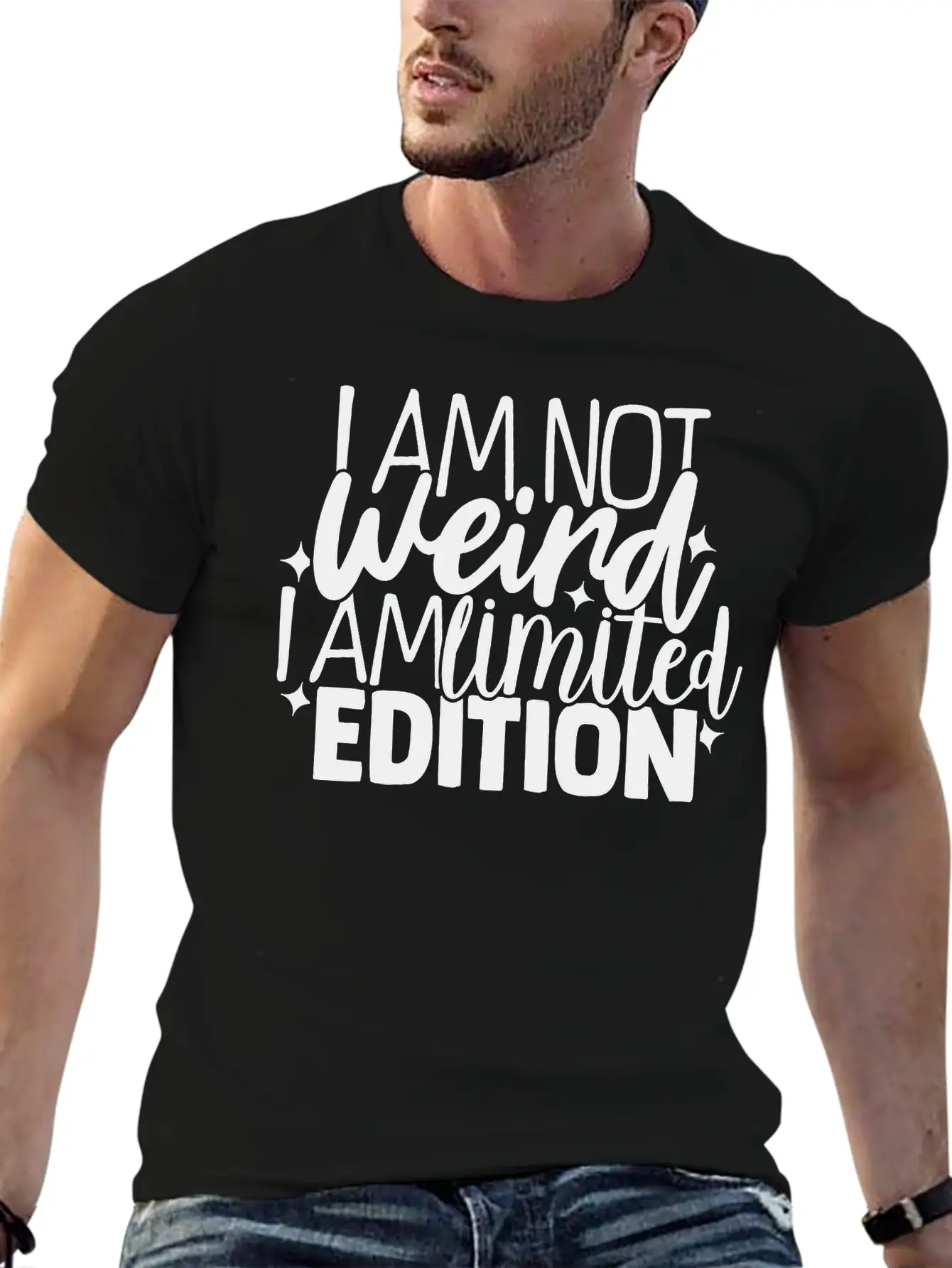 Im Not Weird Im Limited Edition Breathable Graphic T-Shirt – Perfect For Casual Days