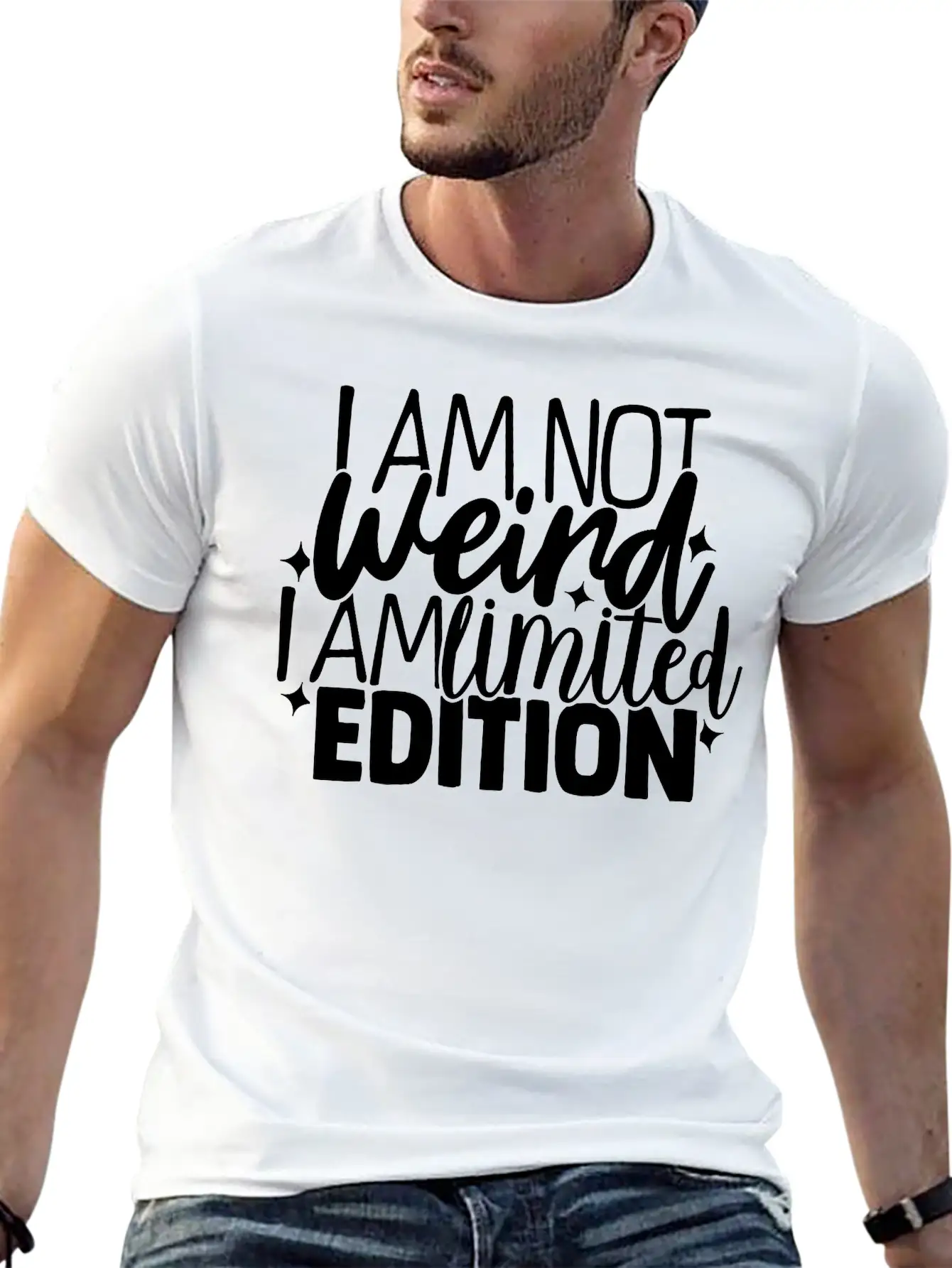 Im Not Weird Im Limited Edition Breathable Graphic T-Shirt – Perfect For Casual Days