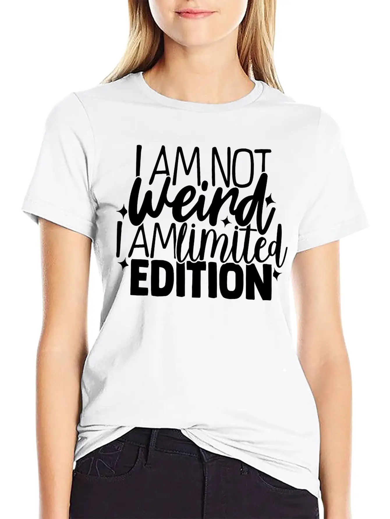 Im Not Weird Im Limited Edition Breathable Graphic T-Shirt – Perfect For Casual Days