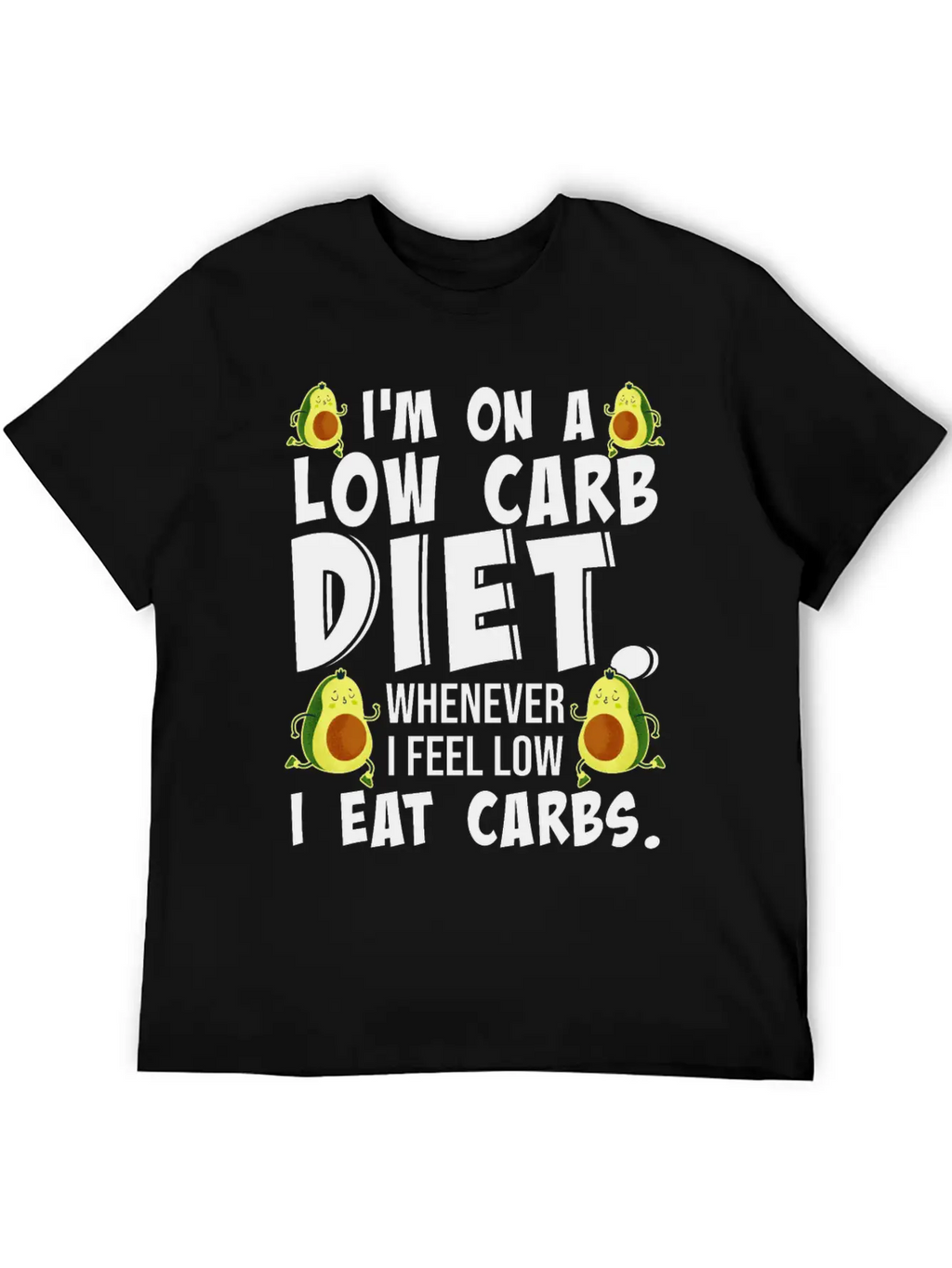 I'm On A Low Carb Lifestyle Diet Women Breathable Graphic T-Shirt – Perfect For Casual Days