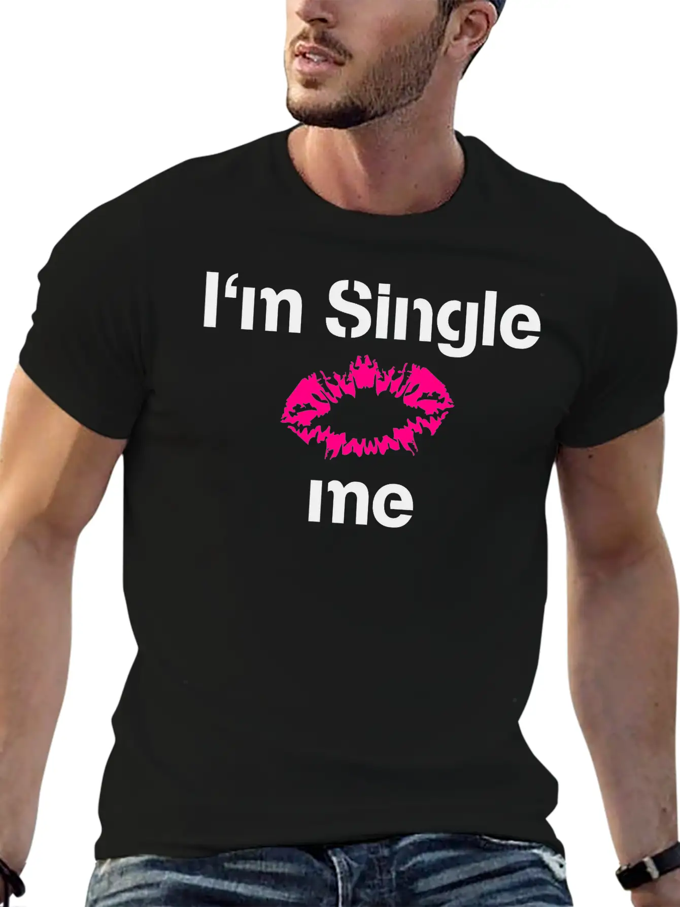 Im Single Kiss Me Timeless Short Sleeve Tee – Comfy And Minimalist Design