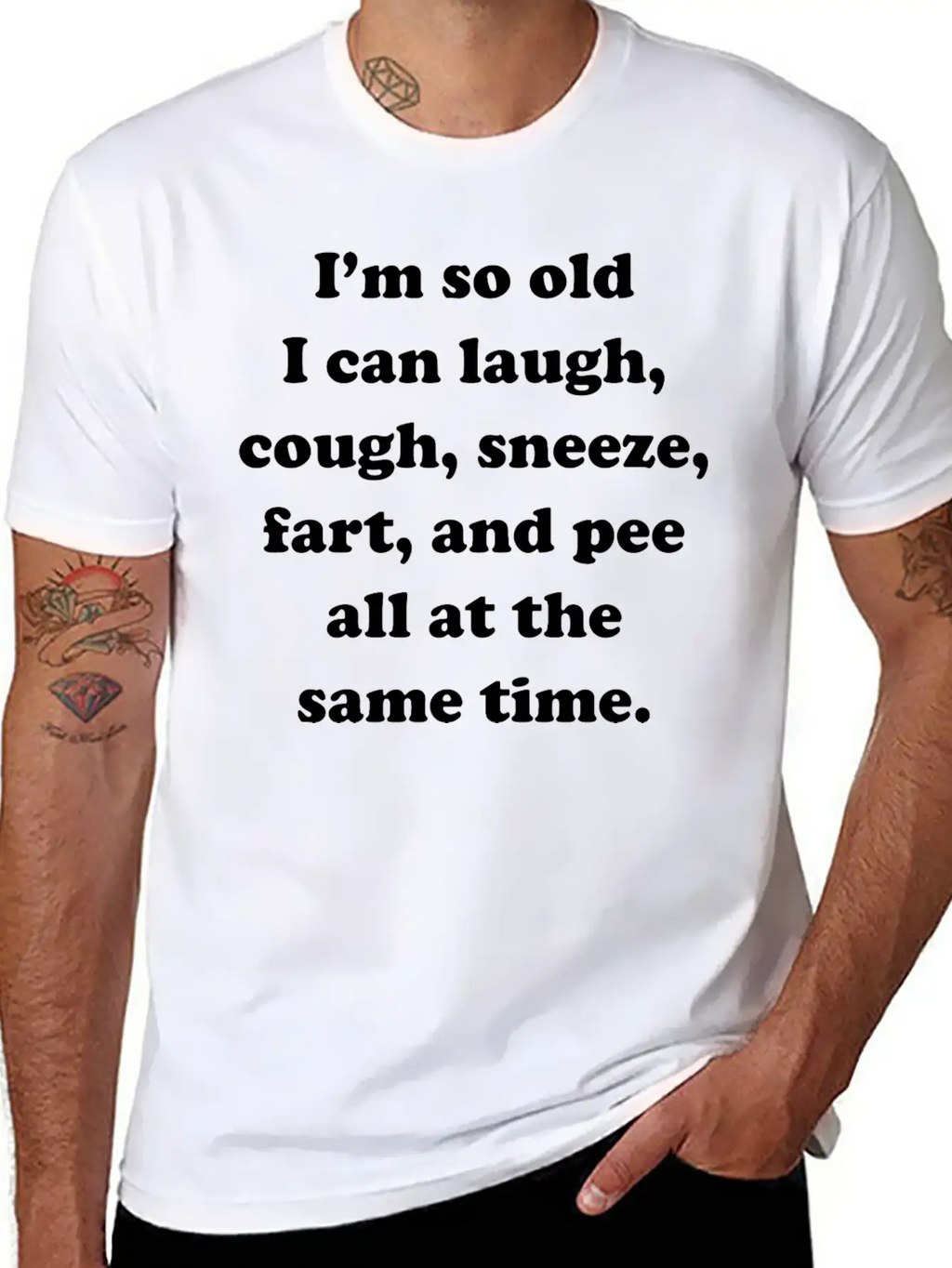 I'm So Old Classic Cotton Tee – Unisex Comfort For Any Season