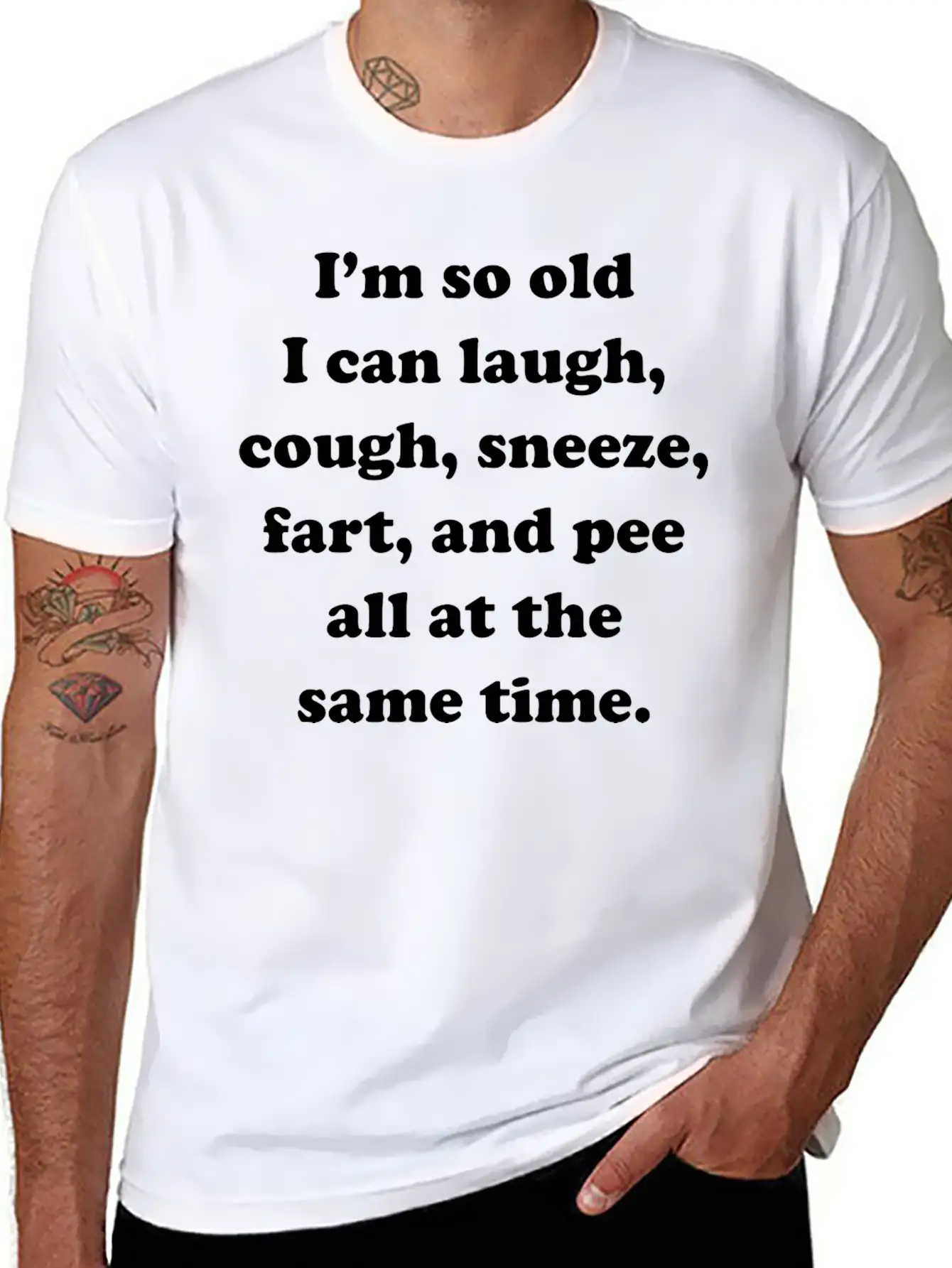 I'm So Old Classic Cotton Tee – Unisex Comfort For Any Season