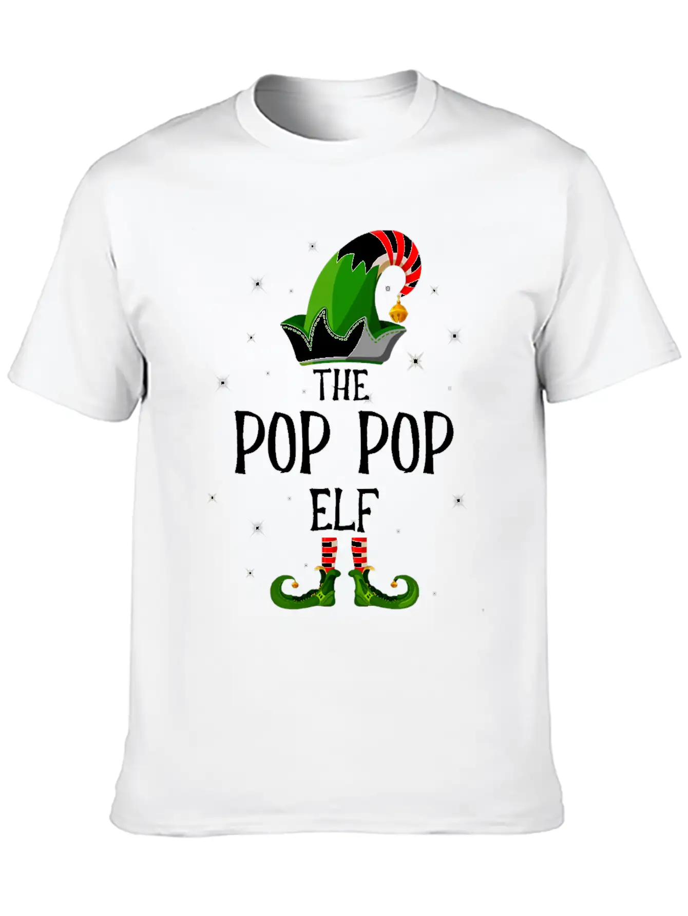 I'm The Pop Pop Elf Unisex Casual T-Shirt – Clean Design For Daily Comfort