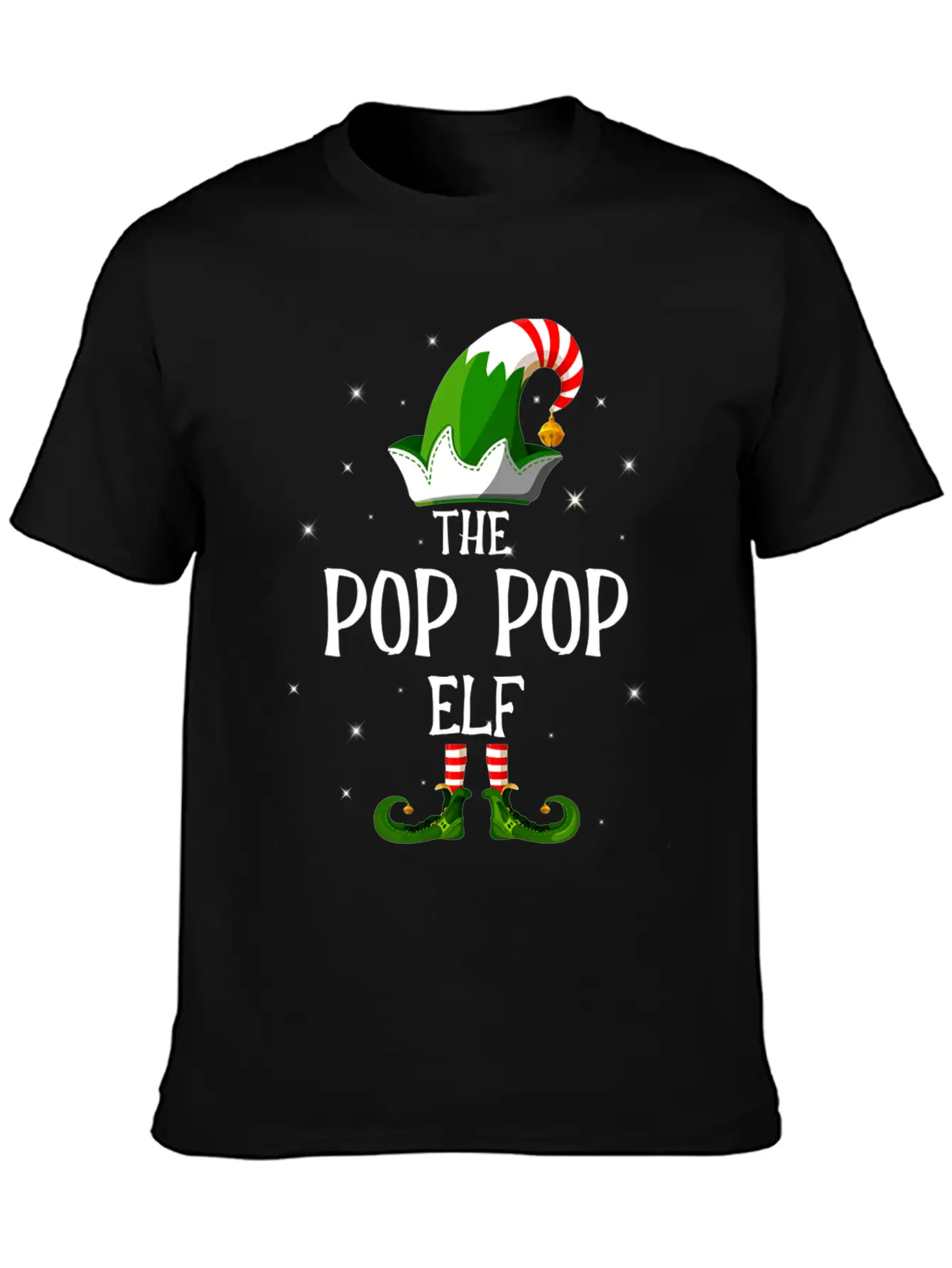 I'm The Pop Pop Elf Unisex Casual T-Shirt – Clean Design For Daily Comfort