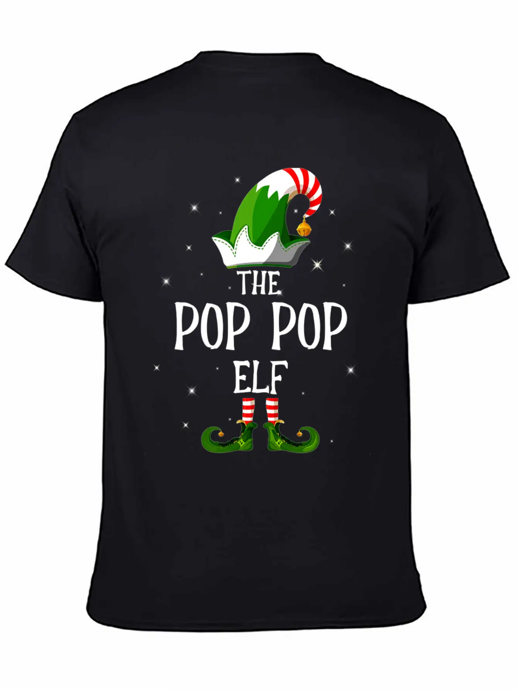 I'm The Pop Pop Elf Unisex Casual T-Shirt – Clean Design For Daily Comfort