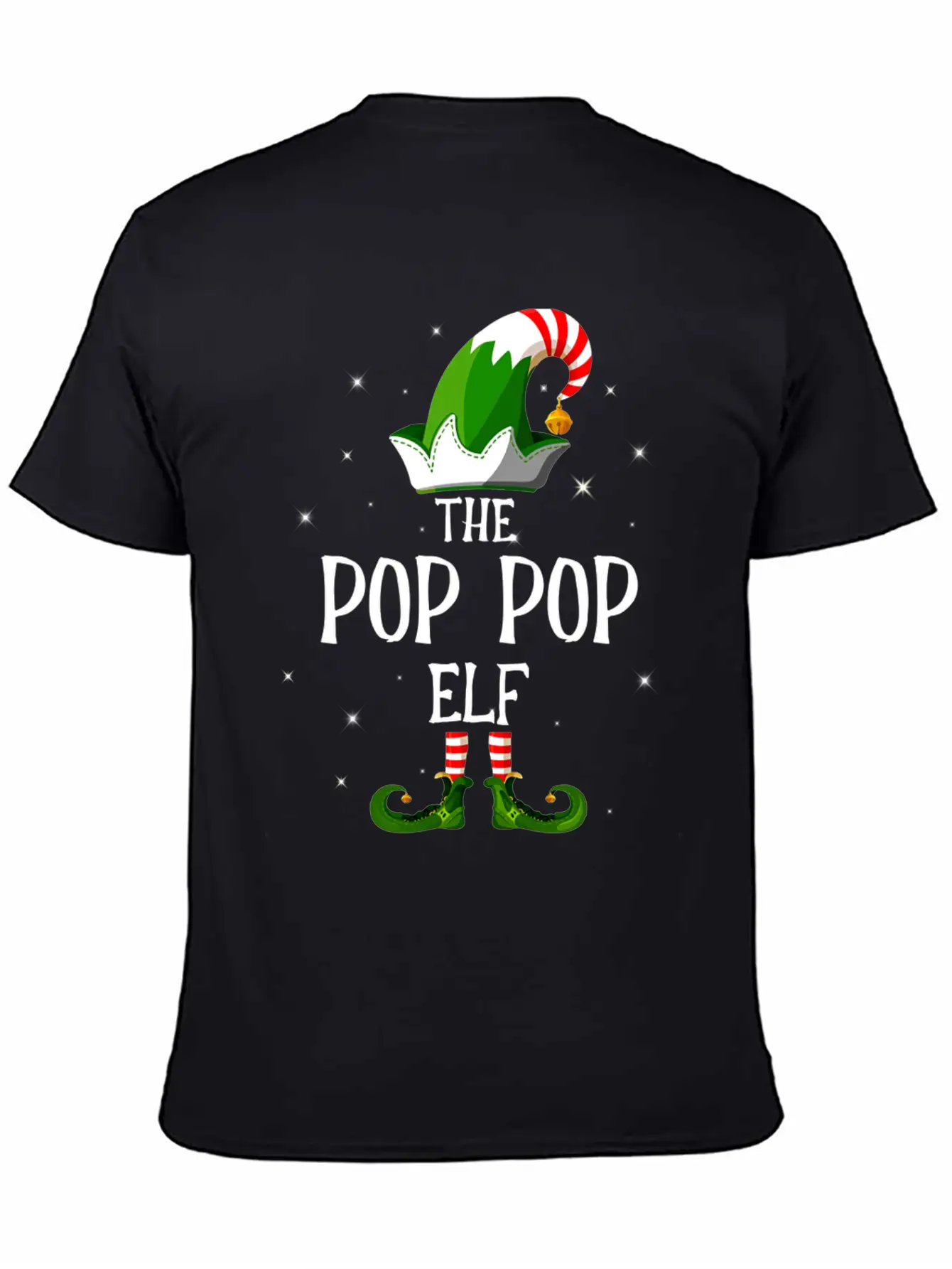 I'm The Pop Pop Elf Unisex Casual T-Shirt – Clean Design For Daily Comfort