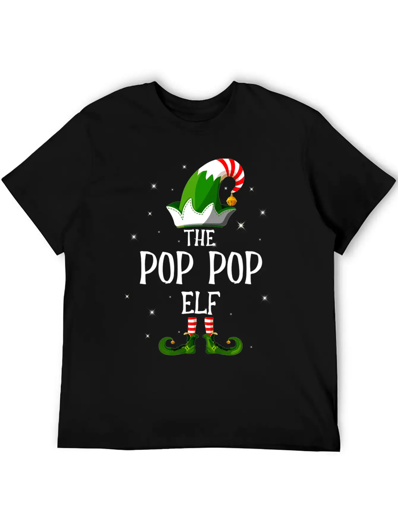 I'm The Pop Pop Elf Unisex Casual T-Shirt – Clean Design For Daily Comfort