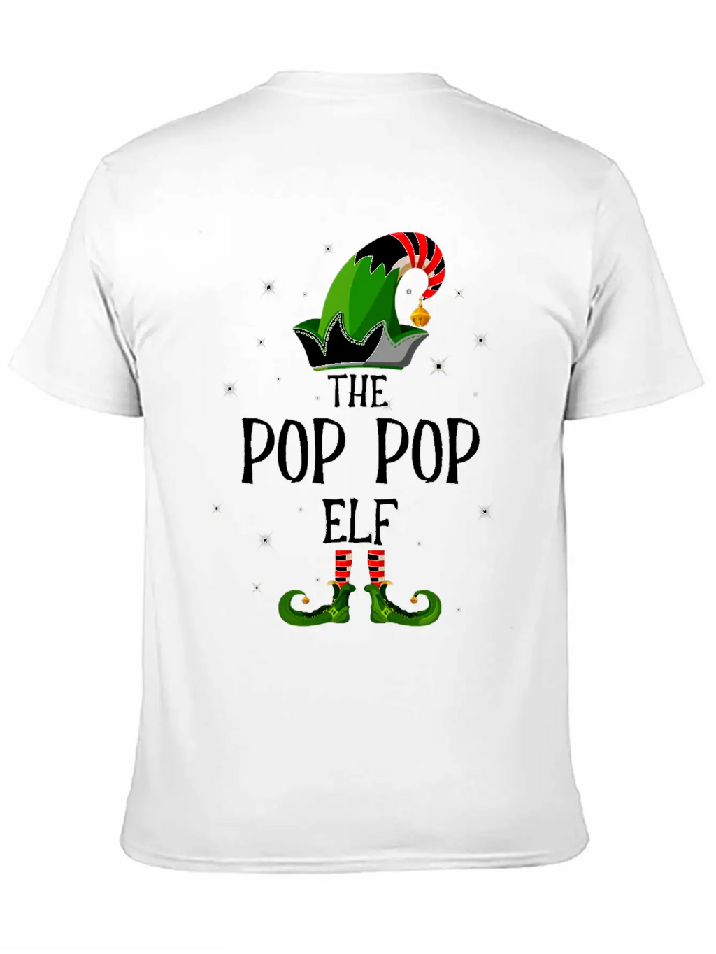 I'm The Pop Pop Elf Unisex Casual T-Shirt – Clean Design For Daily Comfort