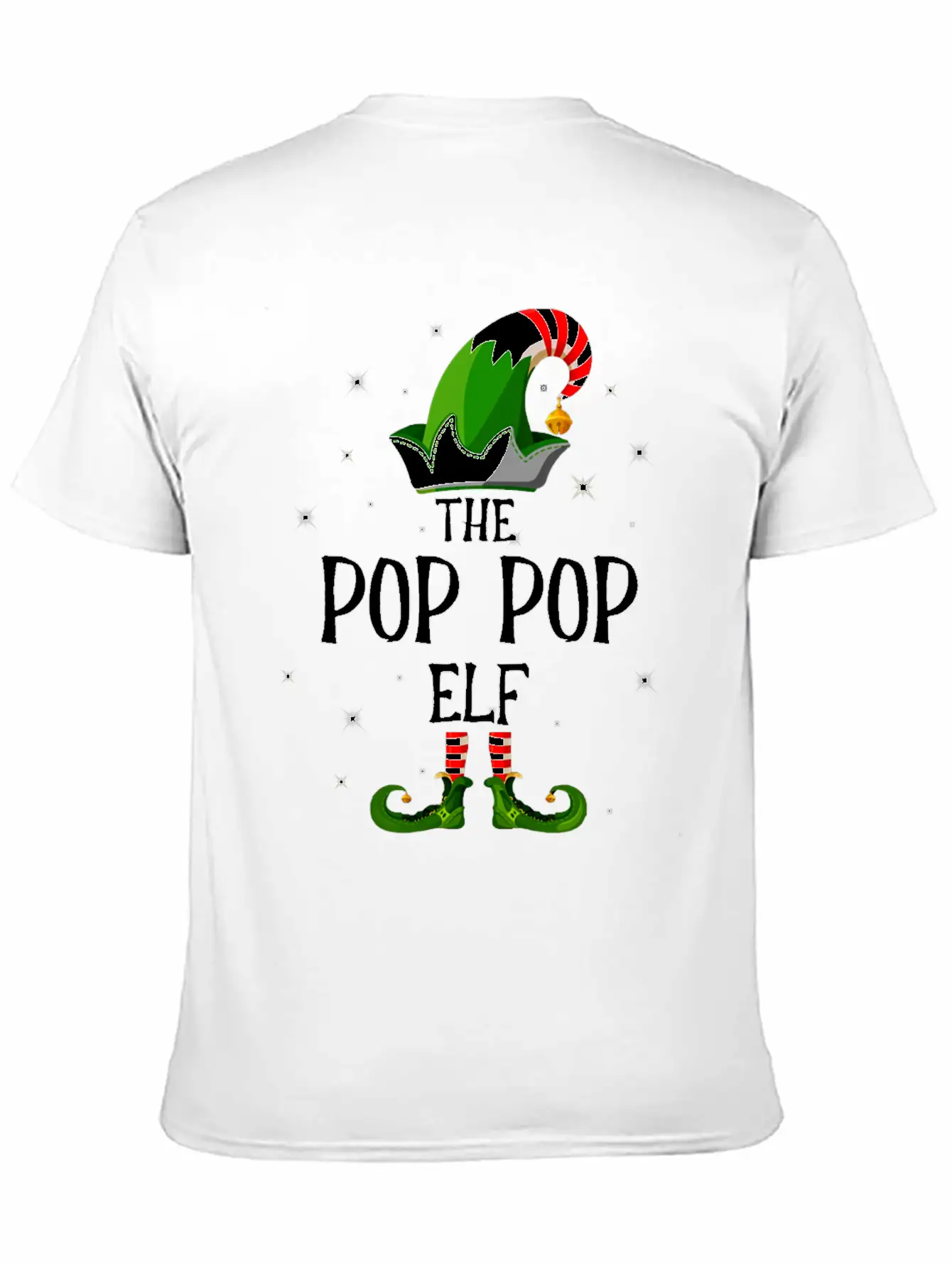 I'm The Pop Pop Elf Unisex Casual T-Shirt – Clean Design For Daily Comfort