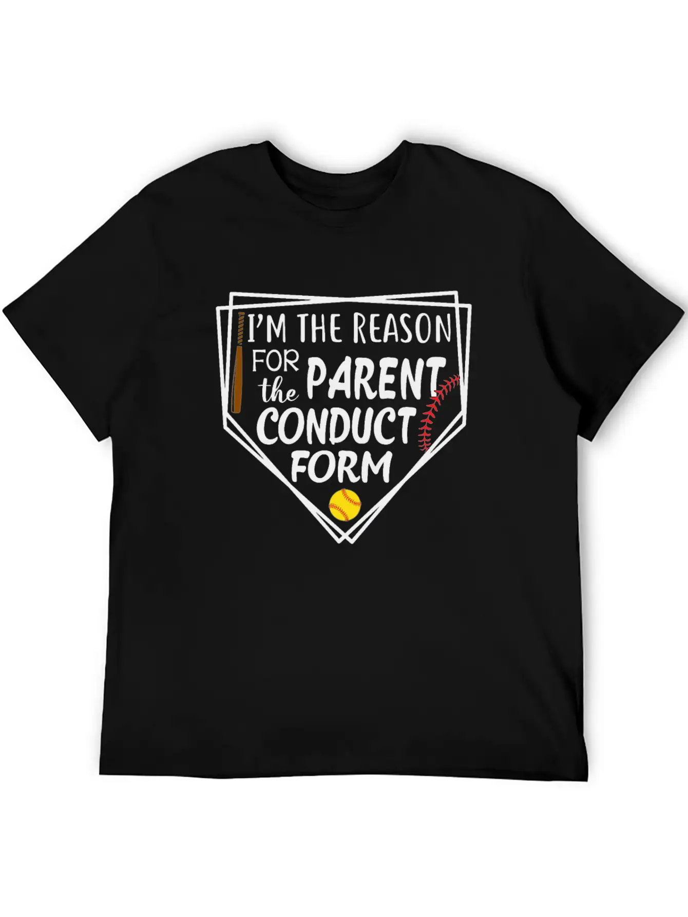 I'm The Reason For The Parent Conduct Form Breathable Graphic T-Shirt – Perfect For Casual Days
