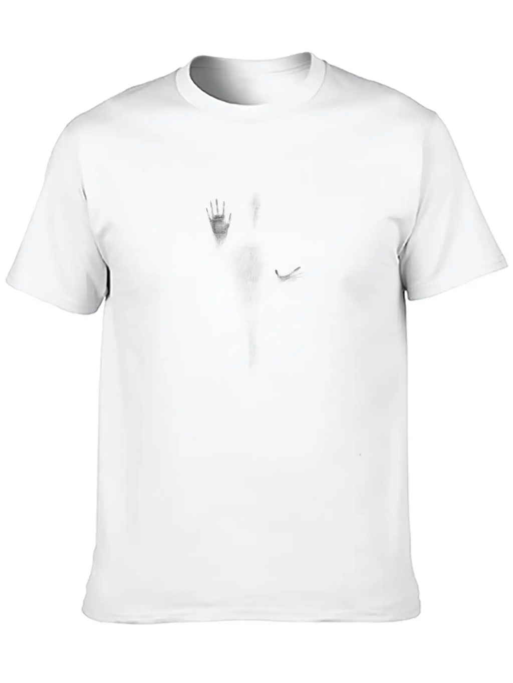 Im The Shadow On Glass Basic Graphic T-Shirt – Daily Comfort In Soft Cotton