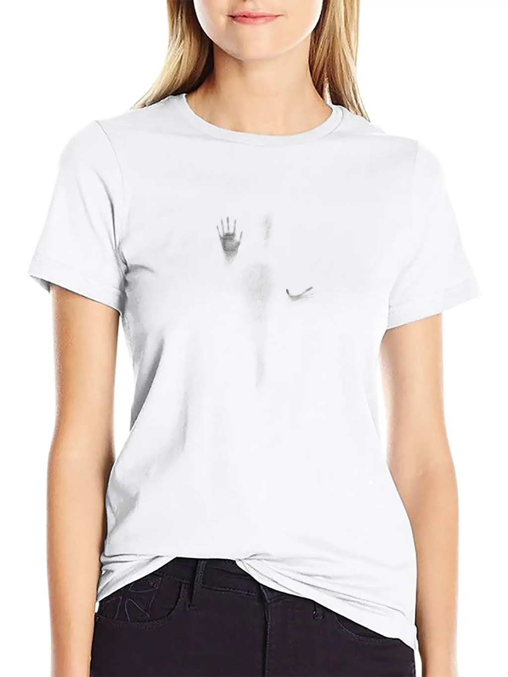 Im The Shadow On Glass Basic Graphic T-Shirt – Daily Comfort In Soft Cotton