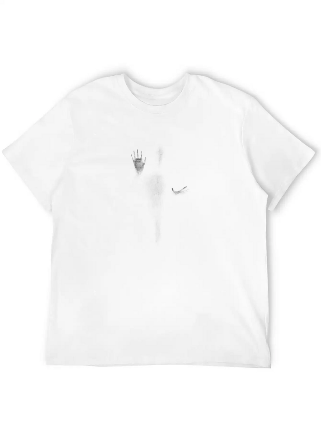 Im The Shadow On Glass Basic Graphic T-Shirt – Daily Comfort In Soft Cotton