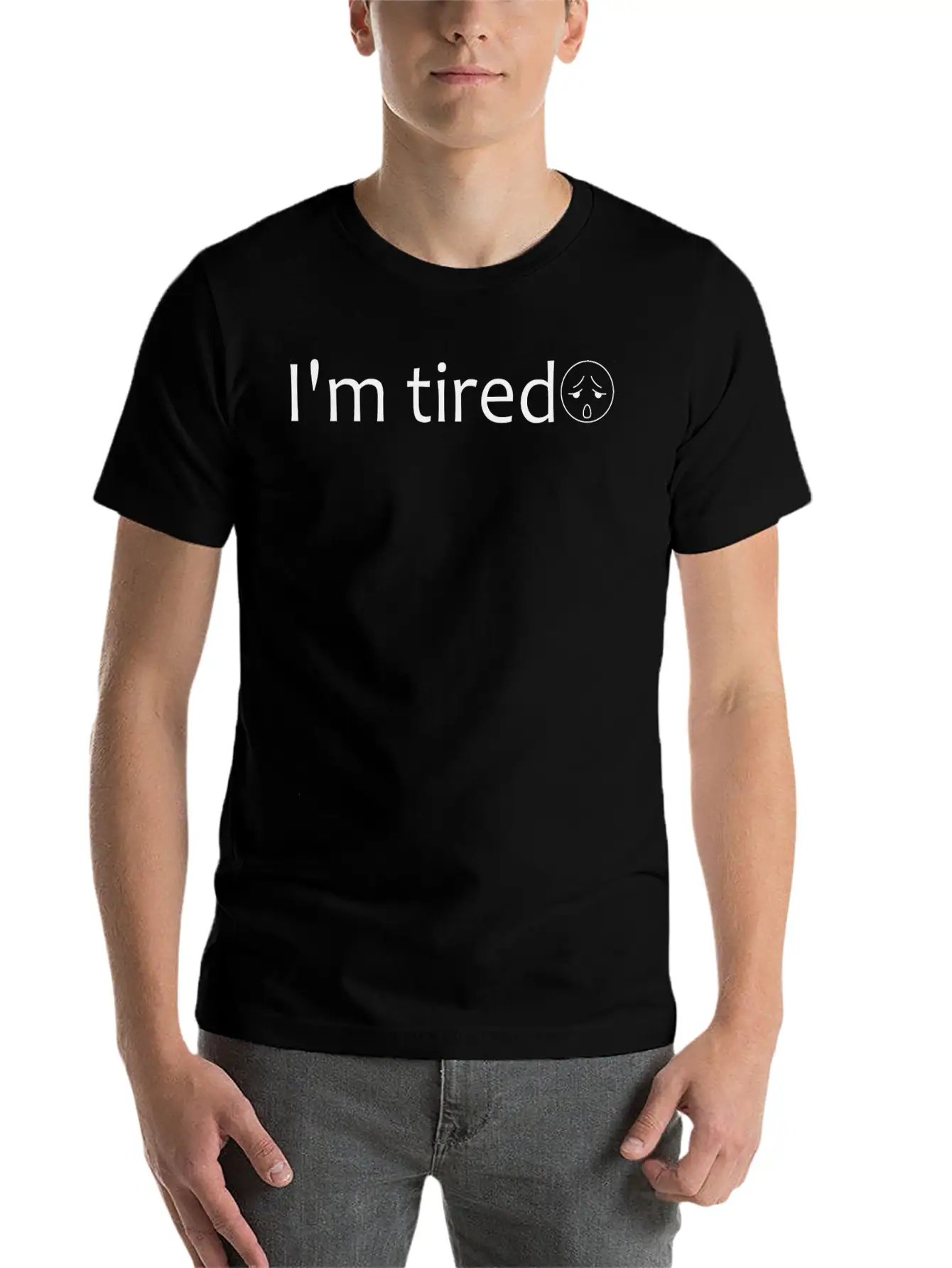 Im Tired Essential Cotton Tee For Daily Outfits – Unisex Style
