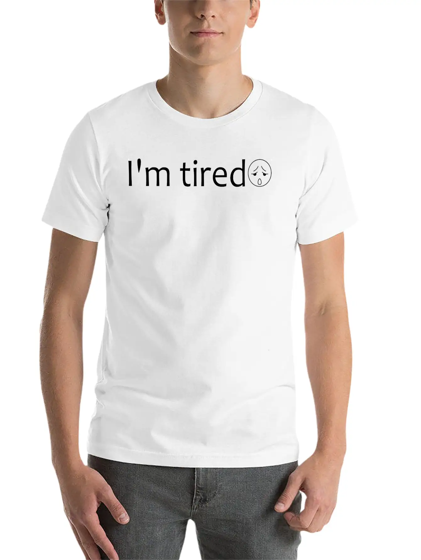 Im Tired Essential Cotton Tee For Daily Outfits – Unisex Style